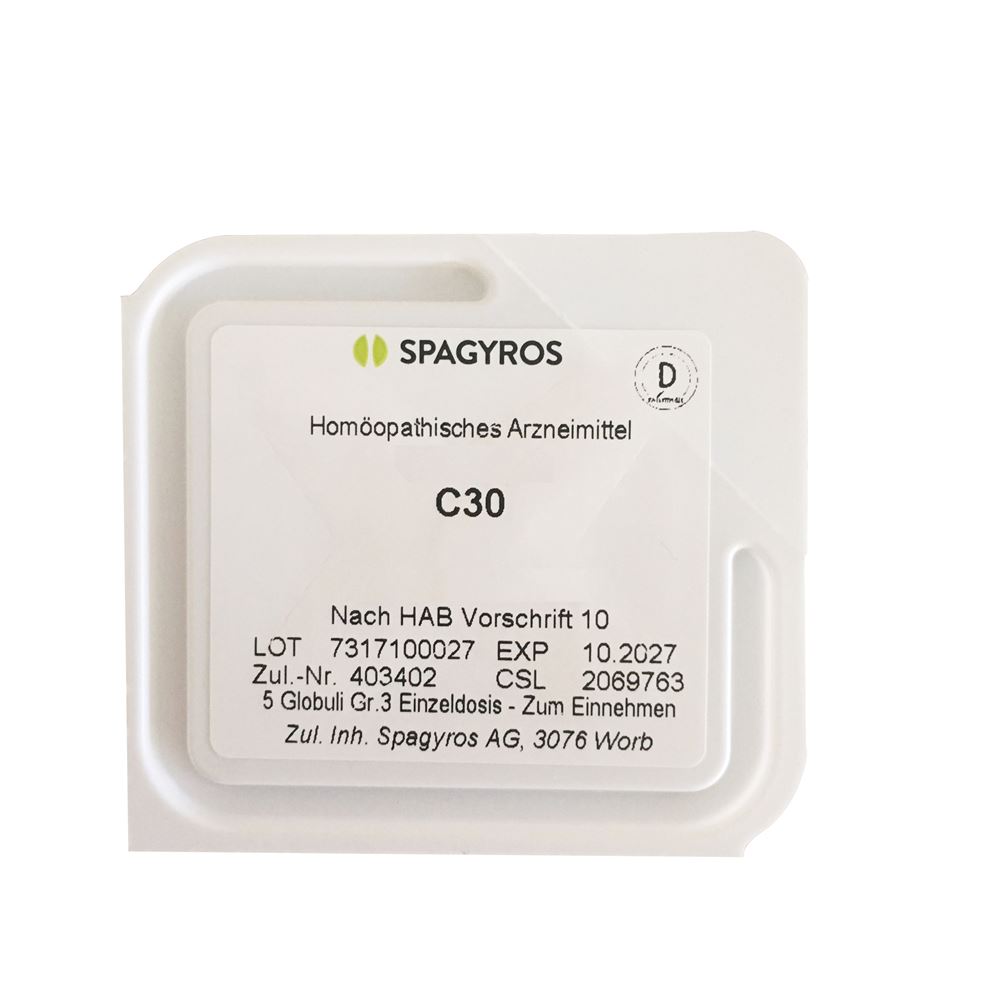 SPAGYROS Arnica Glob C 30 Easyclick 1 Dos
