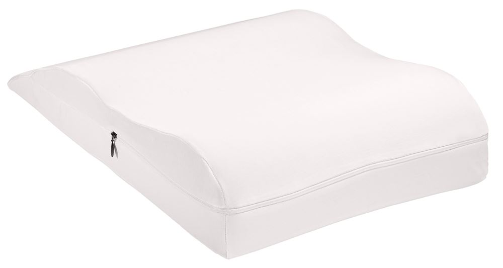 ELSA Venenkissen 50x16cm Veloursbezug bordeaux