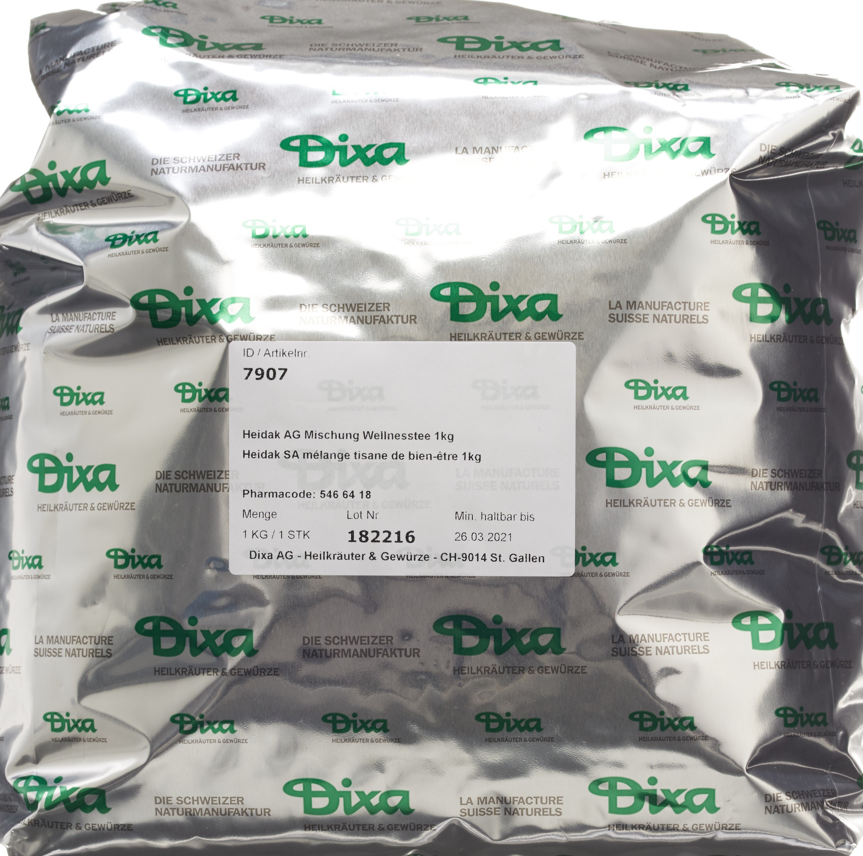 HEIDAK Wellnesstee Btl 1 kg