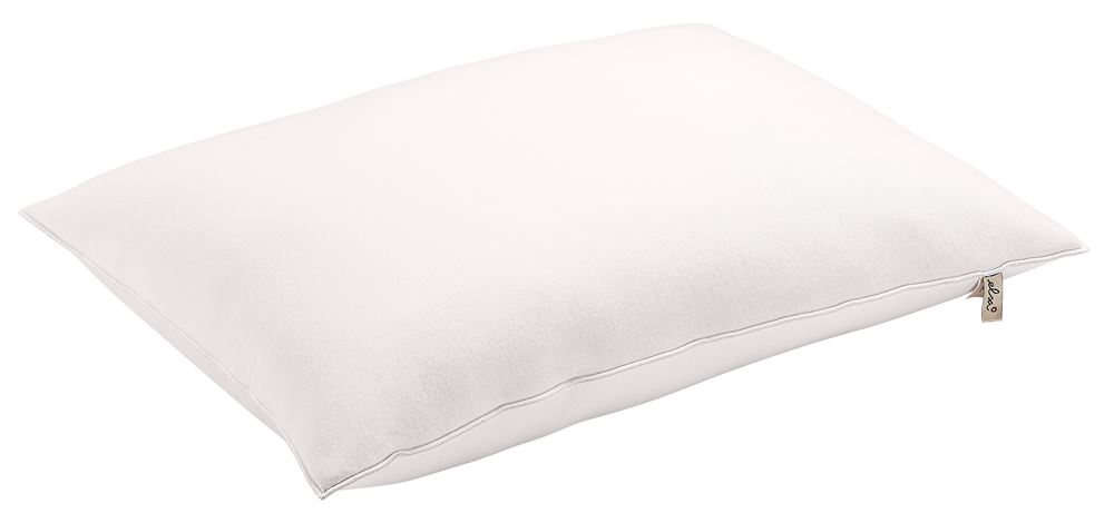 ELSA SUPREME Schlafkissen 50x70cm Veloursbe écru