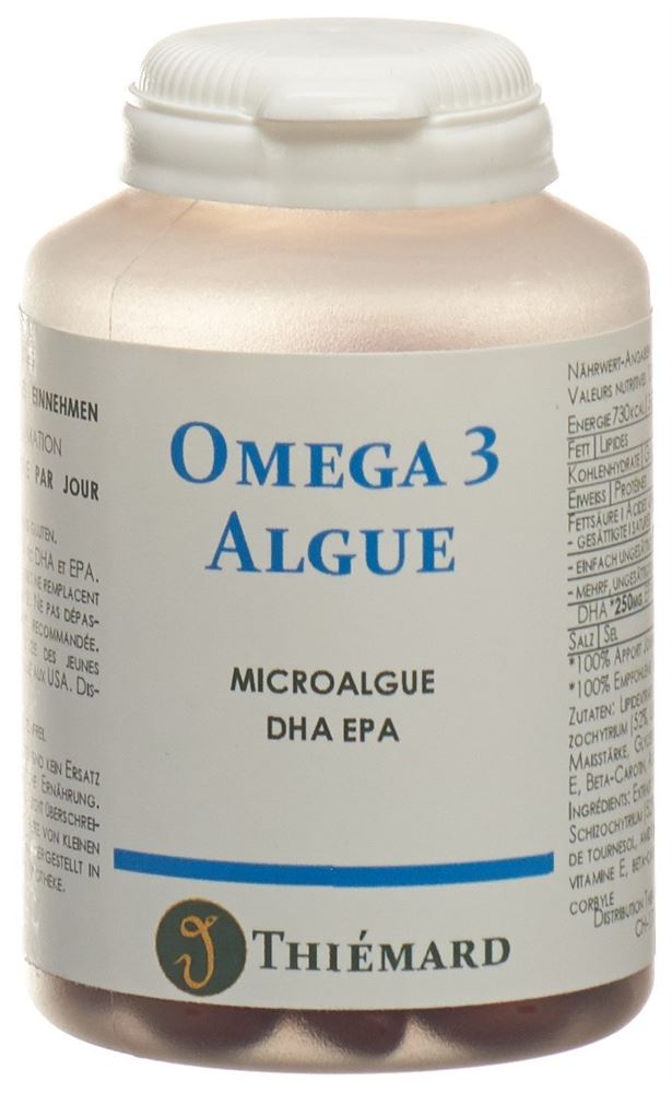 THIEMARD Omega 3 Alge DHA EPA Kaps 500 mg 100 Stk
