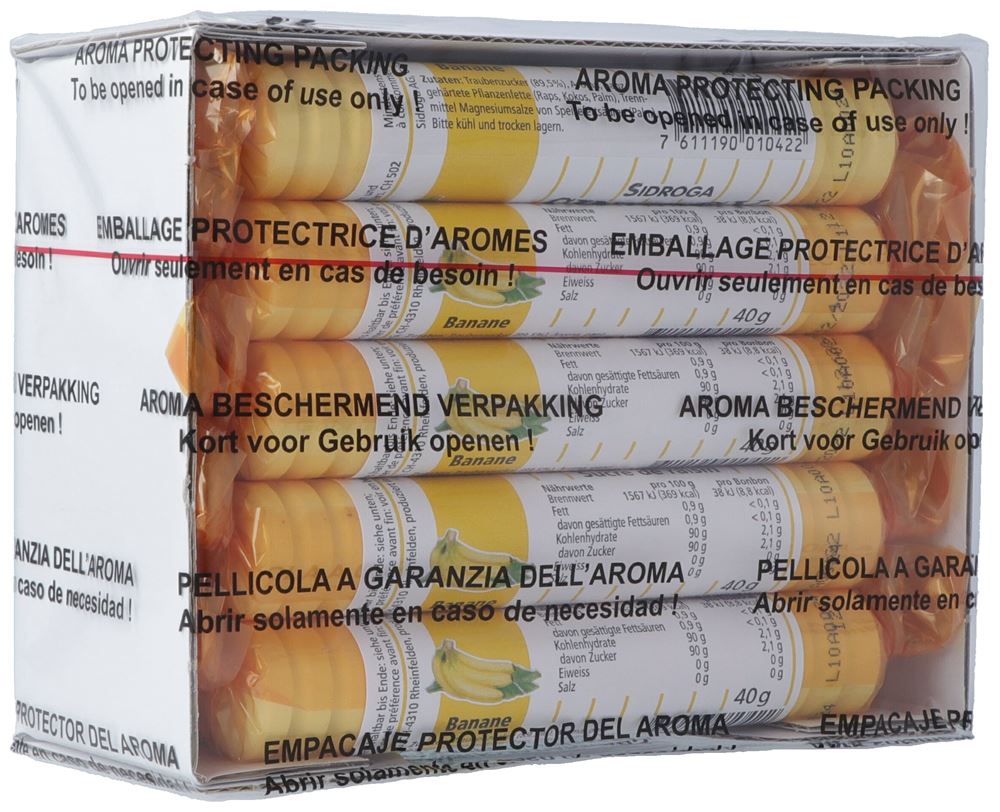 SINERGY Traubenzucker Banane 15 x 40 g