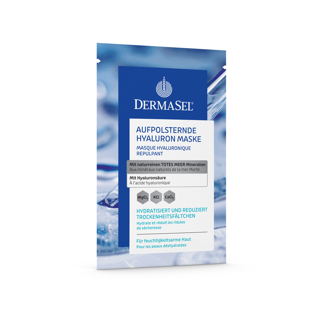 DERMASEL Maske Hyaluron D/F Btl 12 ml