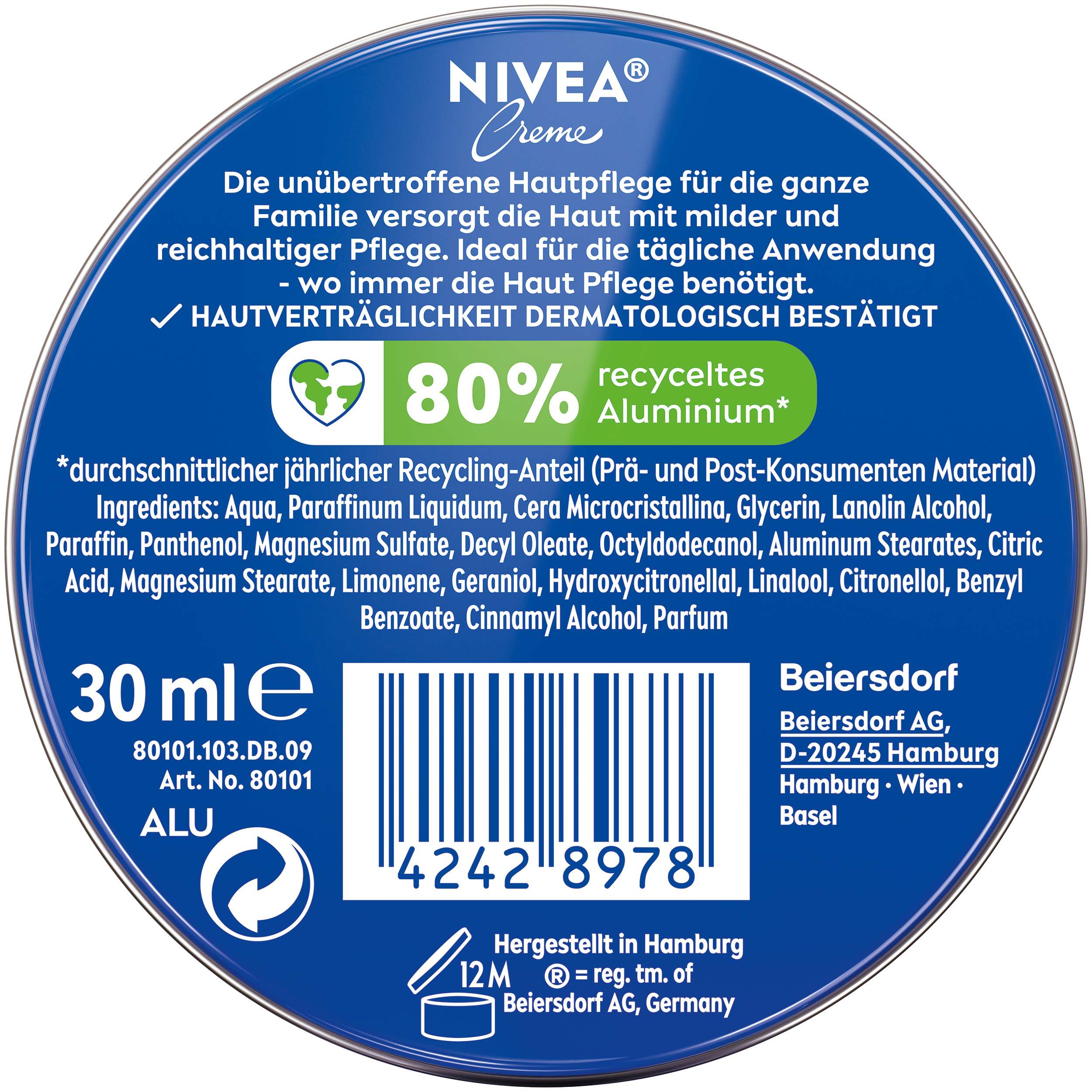 NIVEA Creme Ds 30 ml