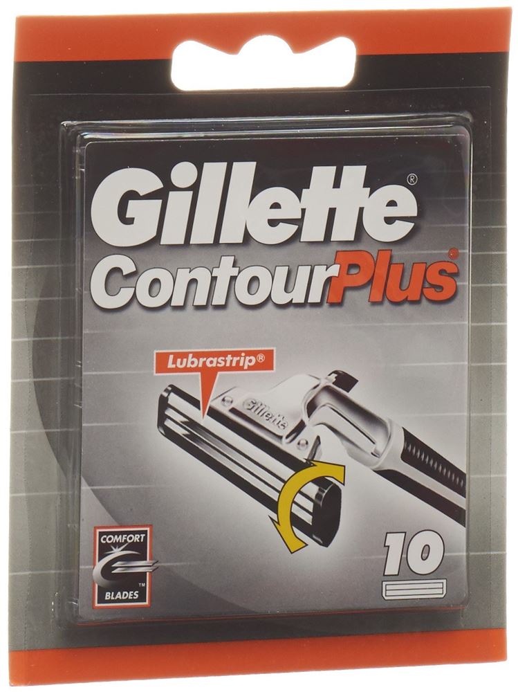 GILLETTE CONTOUR Plus Ersatzklingen 10 Stk