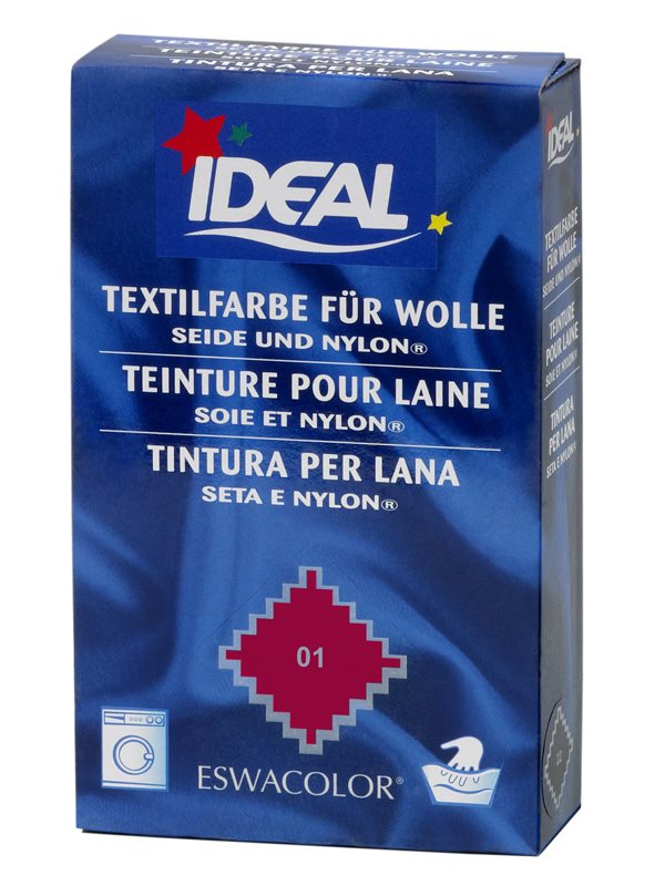 IDEAL Wolle Color Plv No01 rot 30 g