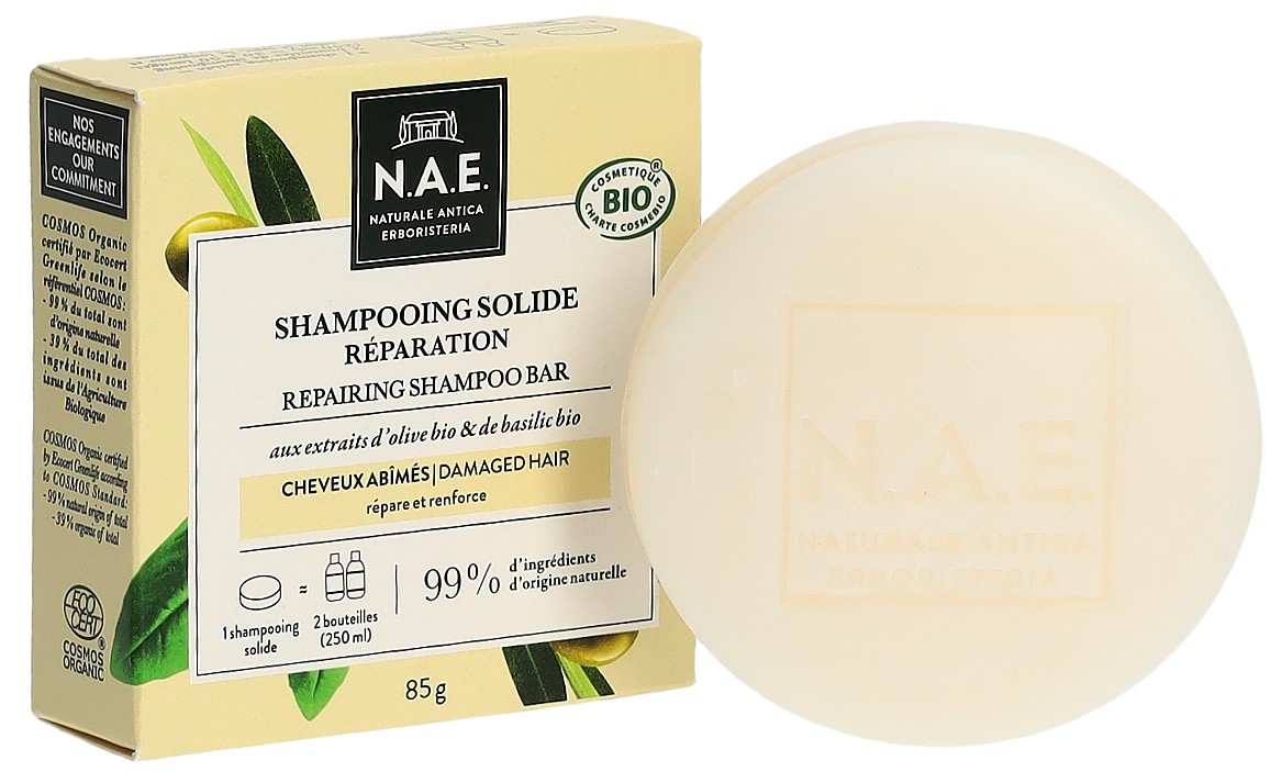 N.A.E. Solid Soap Shampoo reparierend 85 g