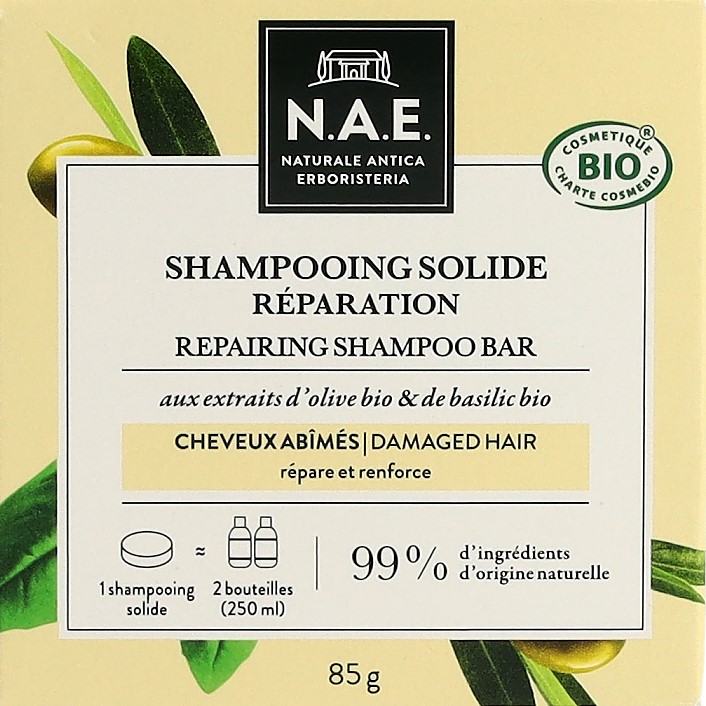 N.A.E. Solid Soap Shampoo reparierend 85 g