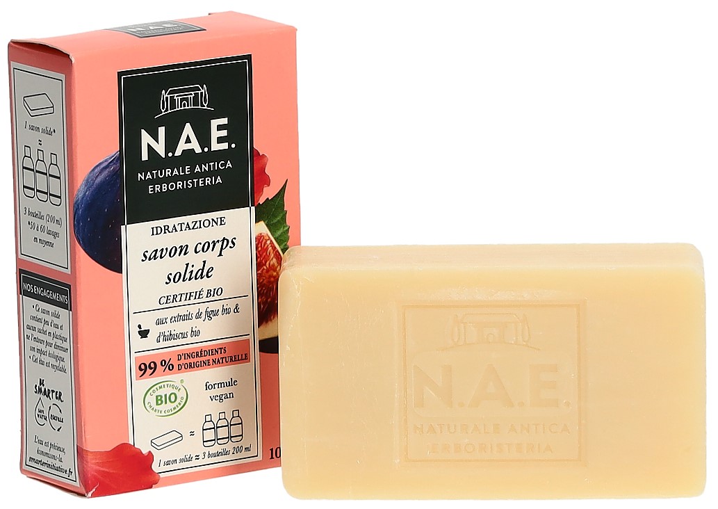 N.A.E. Solid Soap Bodybar hydratant Box 100 g