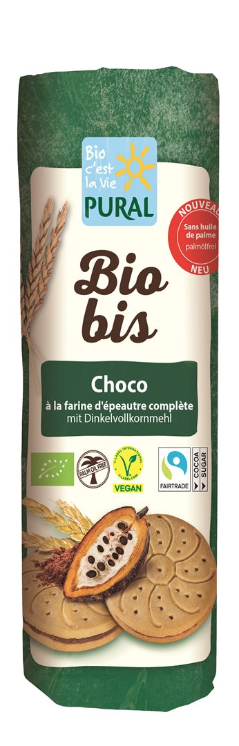 PURAL Biobis Dink Doppelke Choco palmölfr 320 g