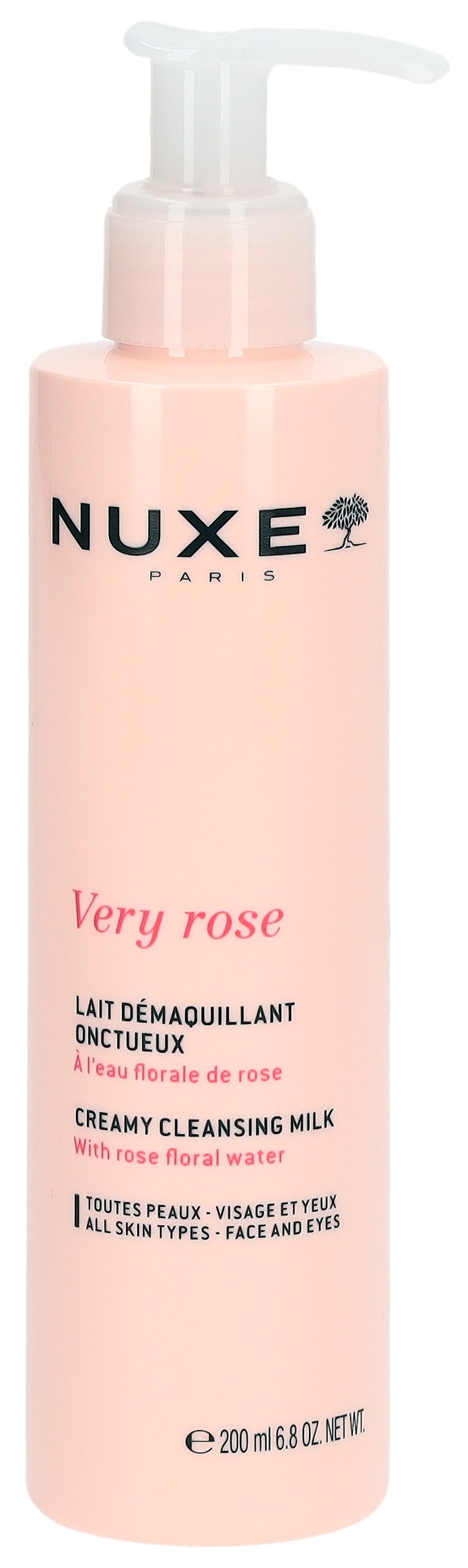 NUXE Very Rose Onctueux Lait Démaq 200 ml