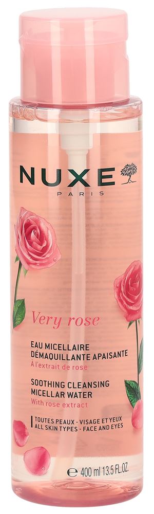 NUXE Very Rose Eau Micellaire Démaq 400 ml