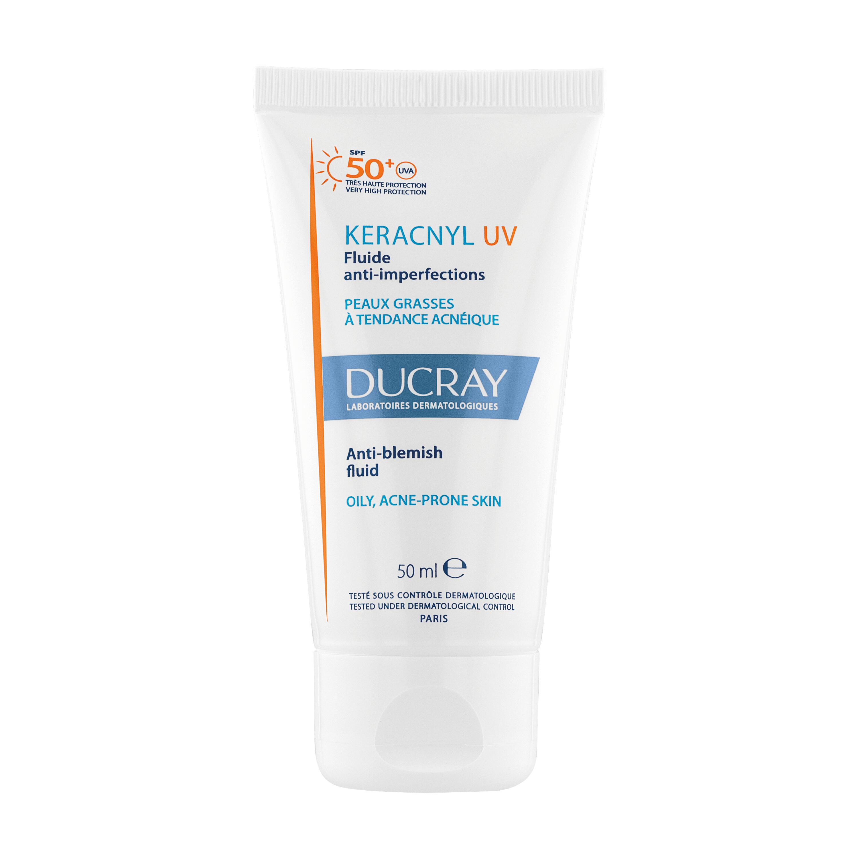 DUCRAY KERACNYL UV Fluid SPF50+ Tb 50 ml