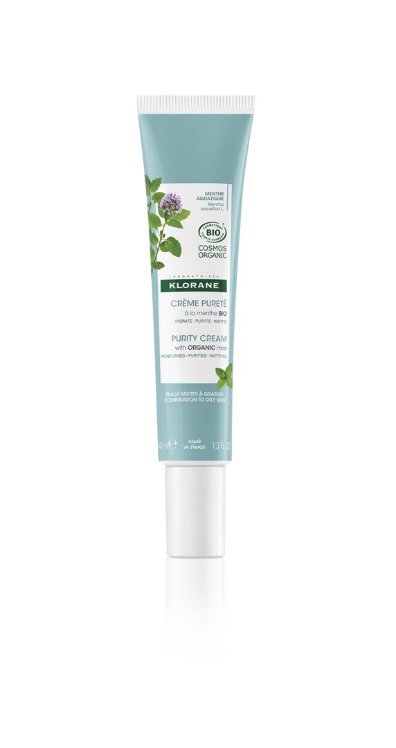 KLORANE Klär Gesichtscr Wasserminze Bio 40 ml