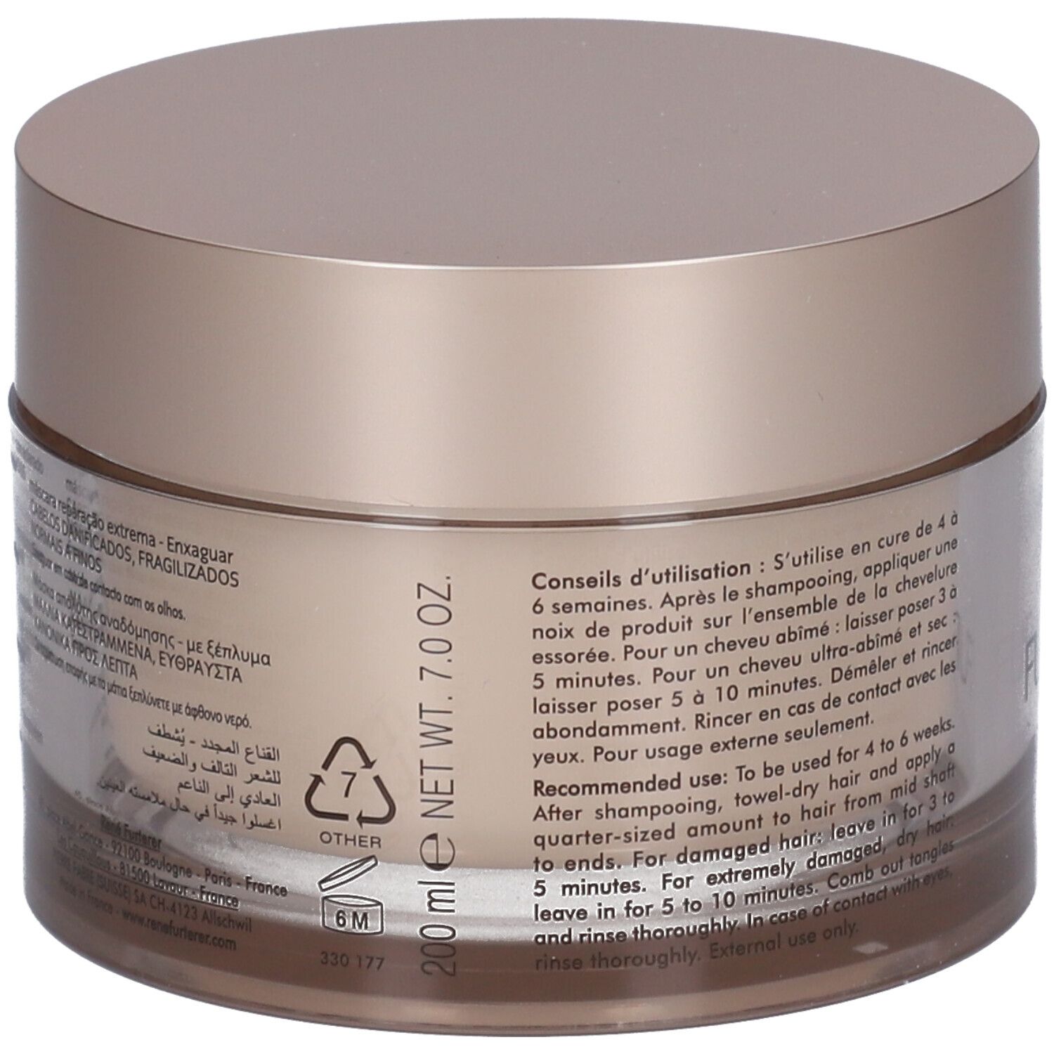 FURTERER Absolue Kératine Maske 200 ml