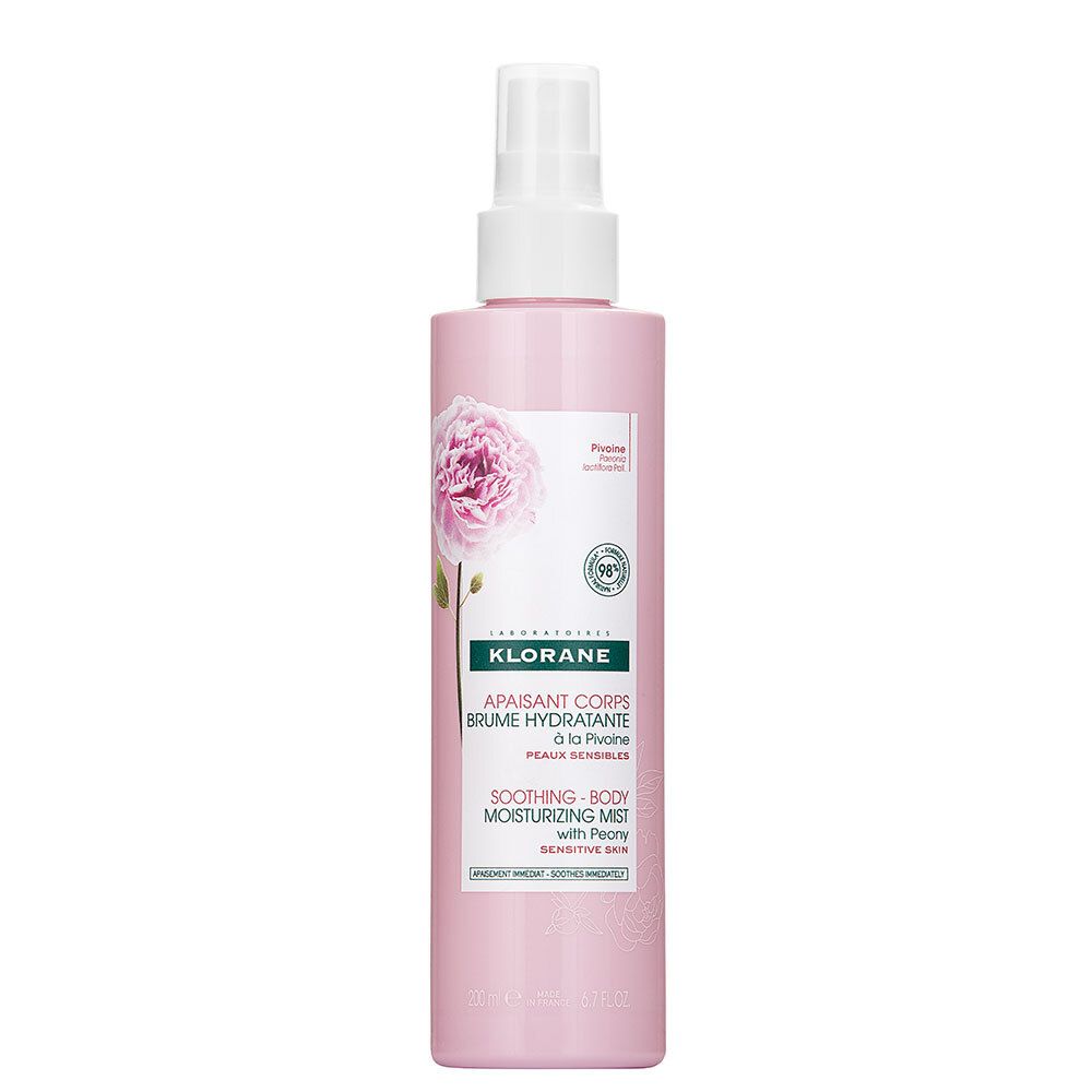 KLORANE Spray Feuchtigkeit Pfingstrosen Bio 200 ml