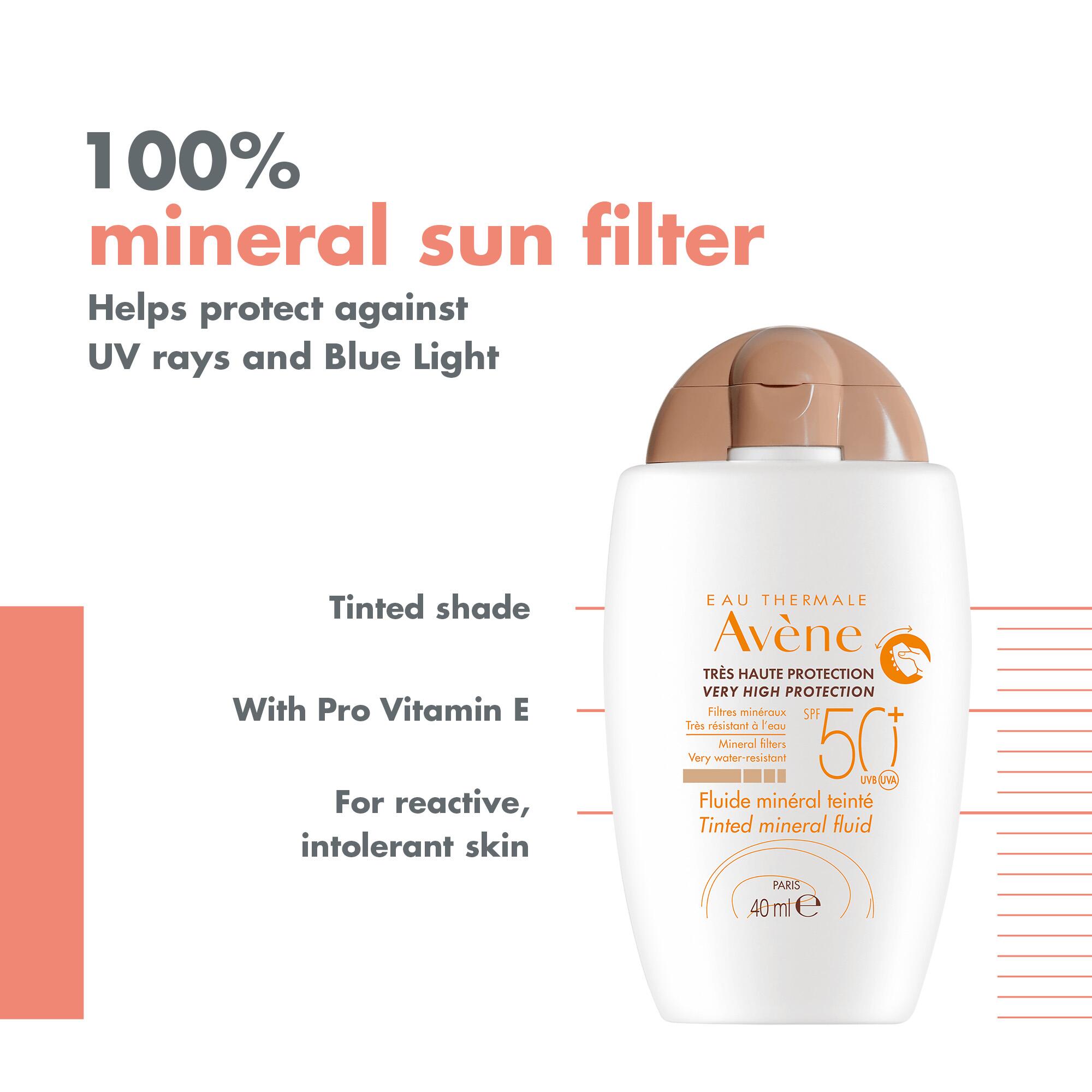 AVENE SUN Sonnenfluid mineral get SPF50+ Tb 40 ml
