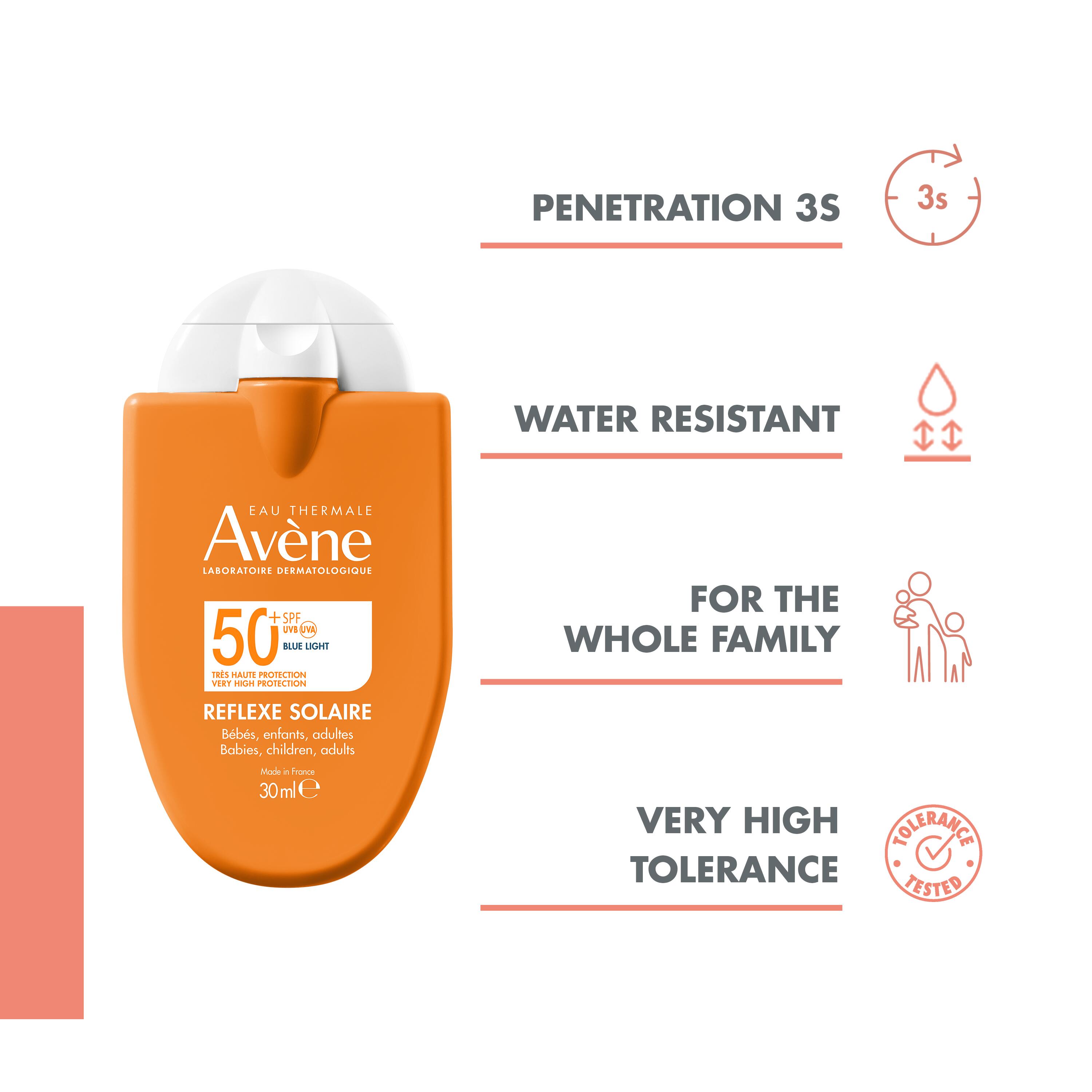 AVENE SUN Réflexe Sonne SPF 50+ 30 ml