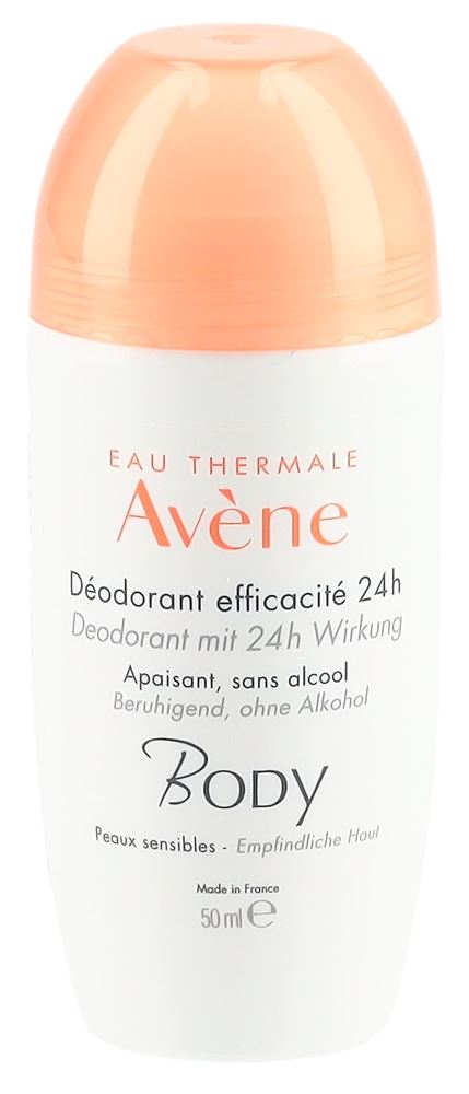 AVENE Body Deodorant Roll-on 24h (neu) 50 ml