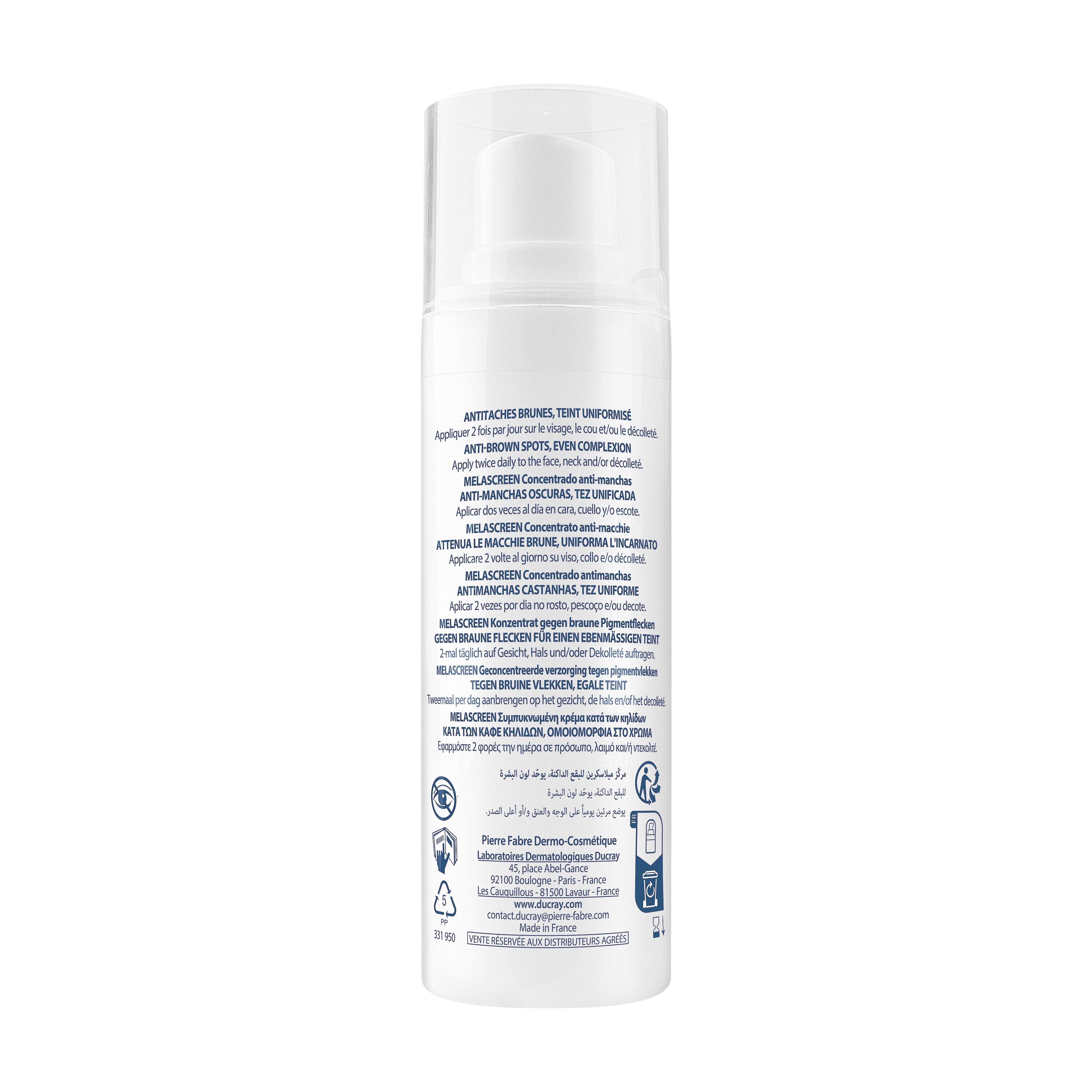 DUCRAY MELASCREEN Anti-Pigmentfl Konz Fl 30 ml