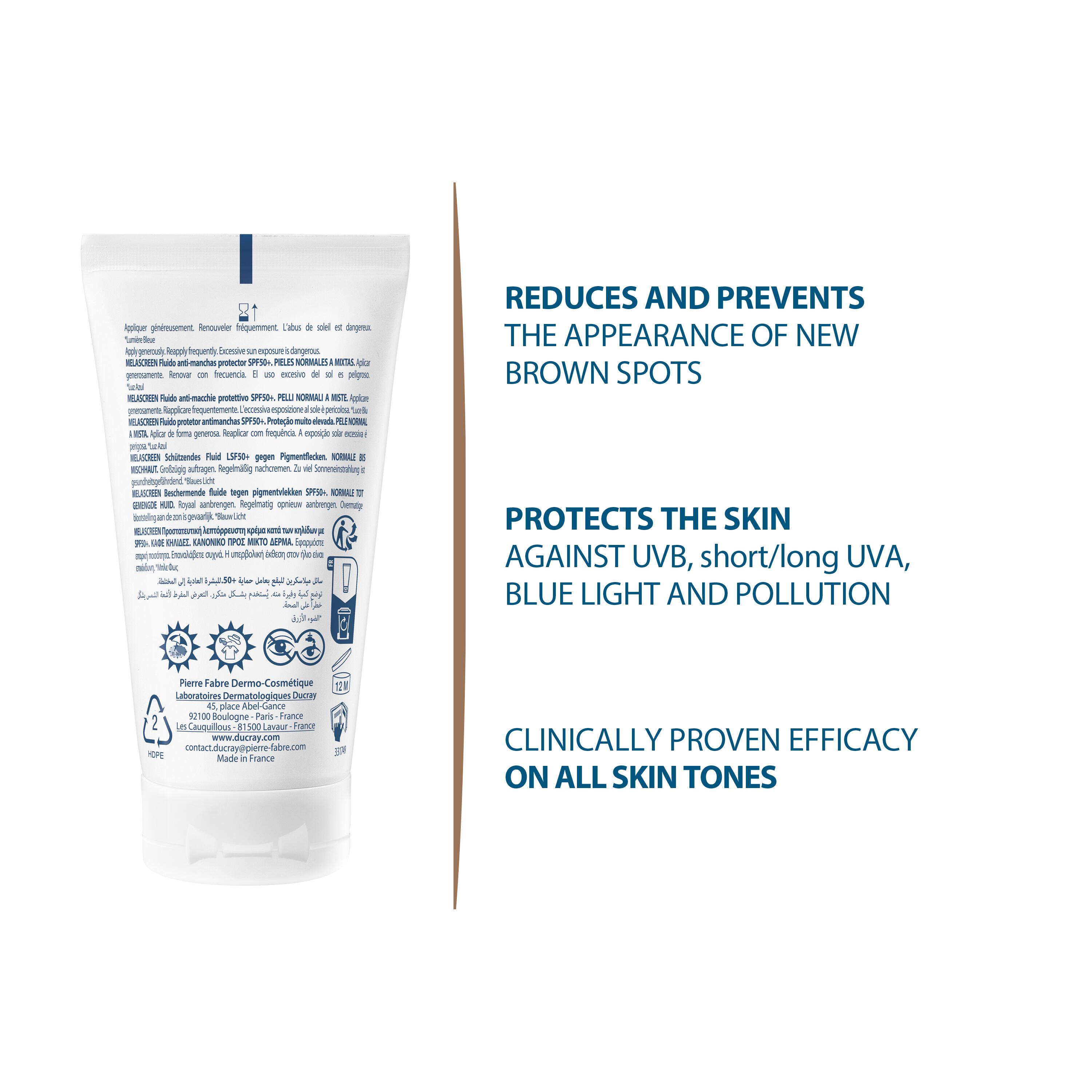 DUCRAY MELASCREEN Anti-Pigmentfl Flu SPF50+ 50 ml