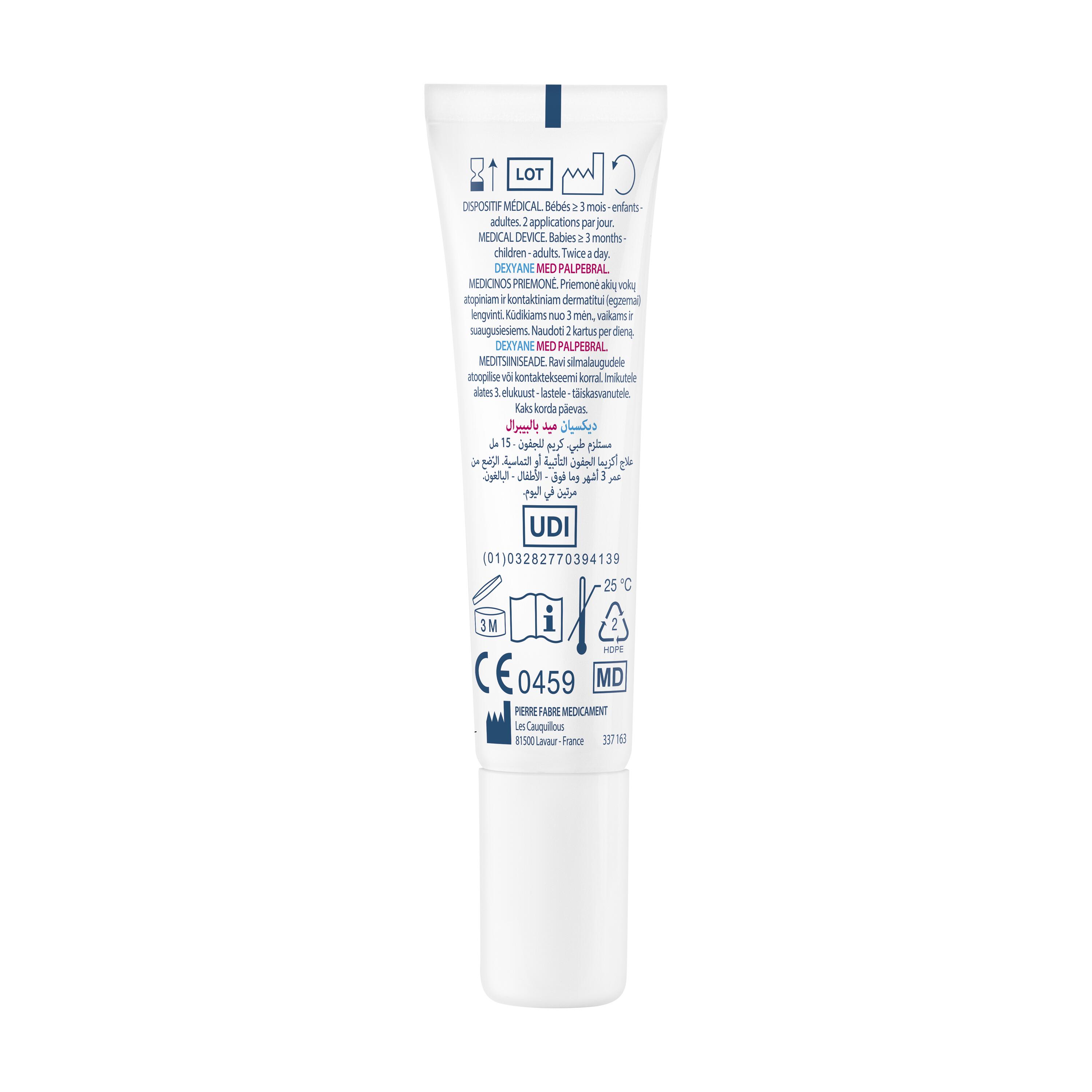 DUCRAY Dexyane MeD Augenlidcreme Tb 15 ml
