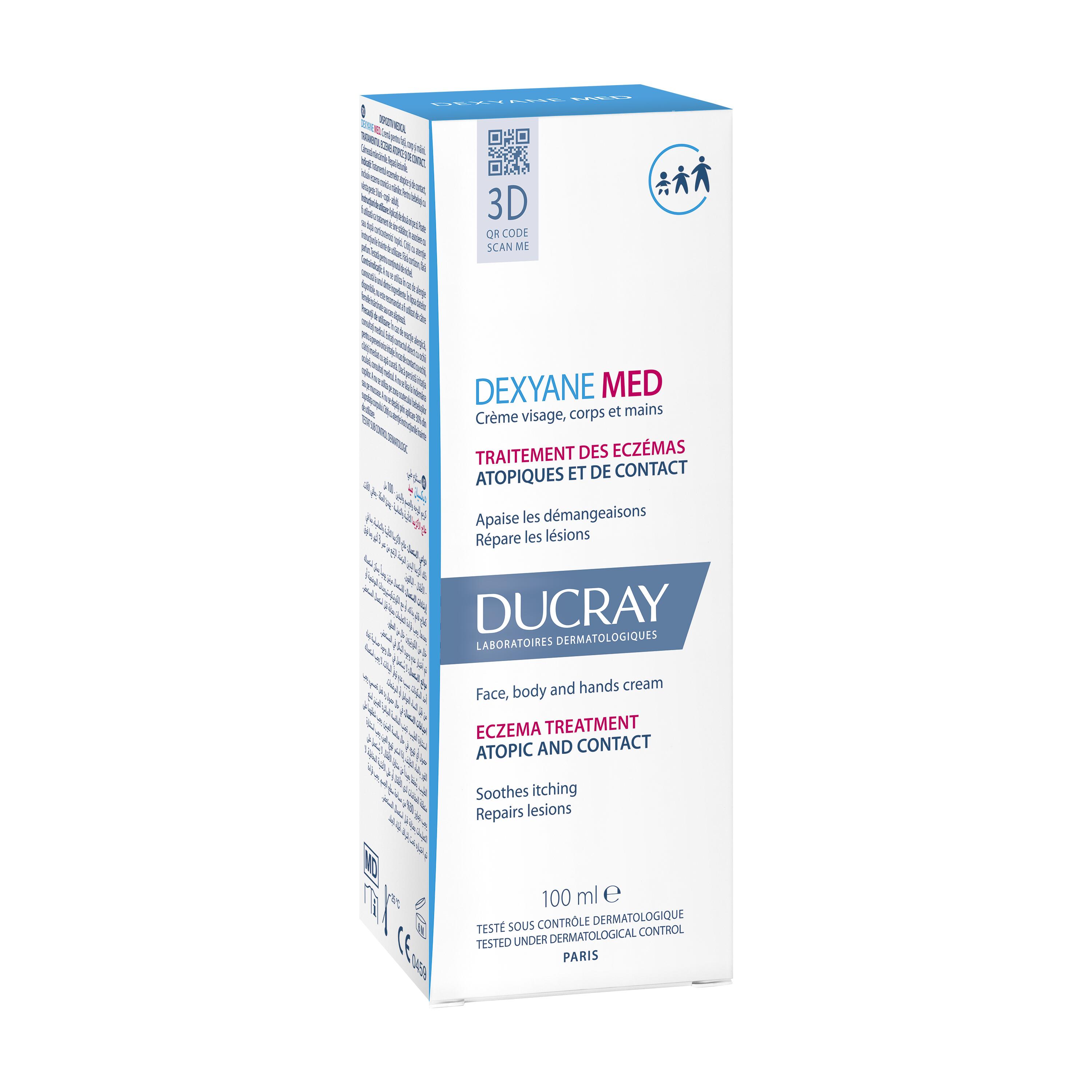 DUCRAY Dexyane MeD Creme Gesicht Körp Hände 100 ml