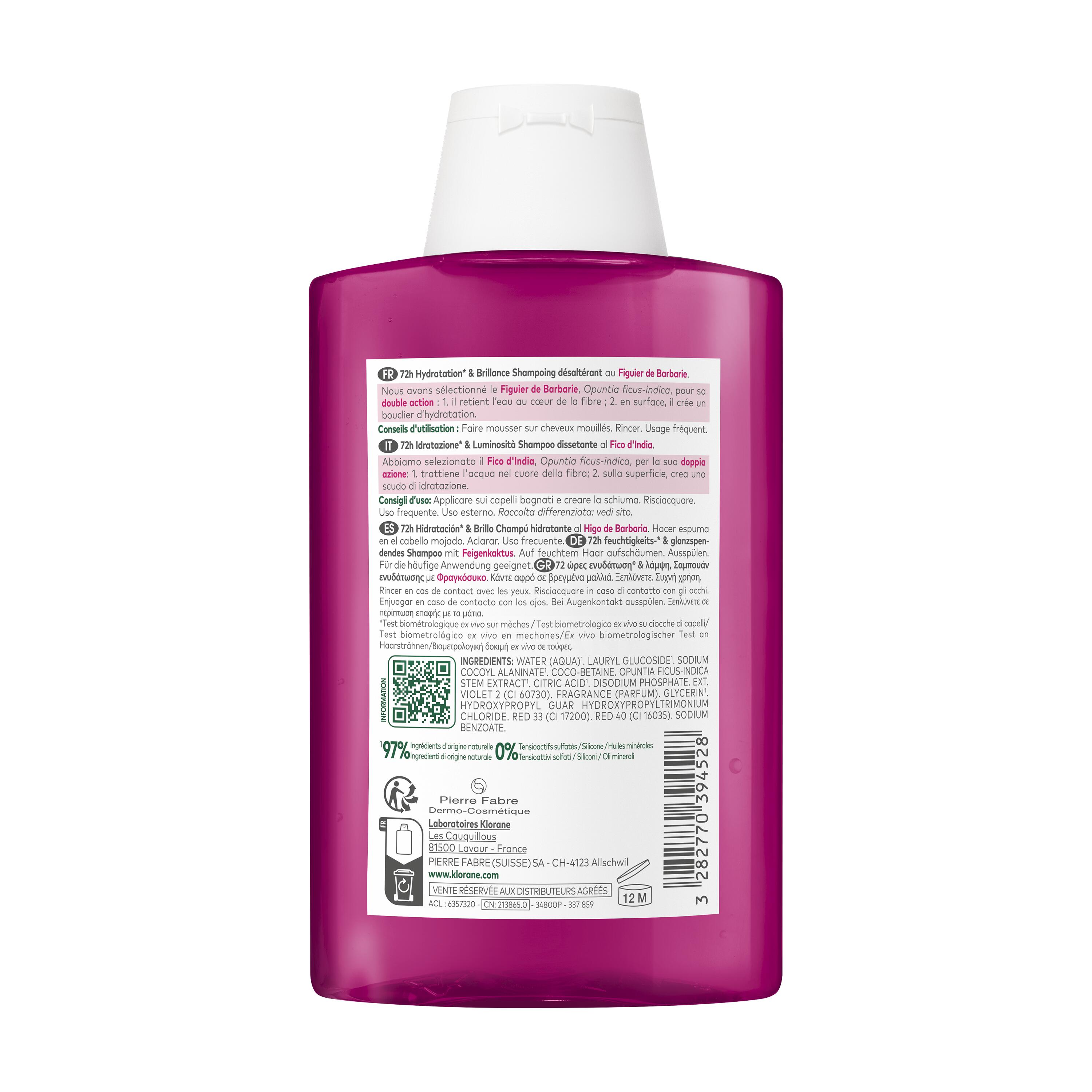 KLORANE Shampoo Feigenkaktus Fl 200 ml