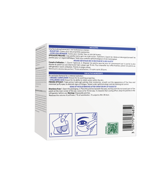KLORANE Bleuet Augenpads Bio 7 x 2 Stk