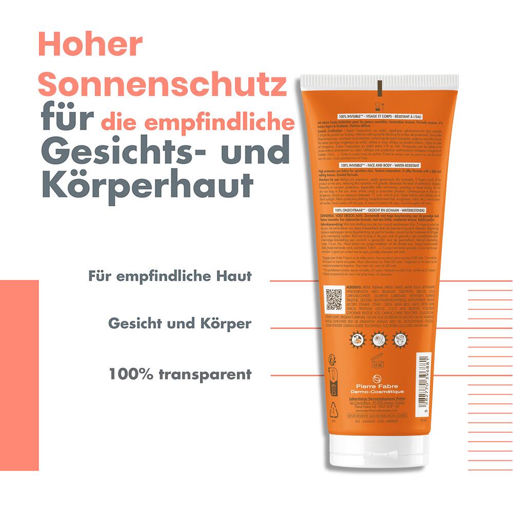 AVENE SUN Sonnenmilch SPF50 250 ml