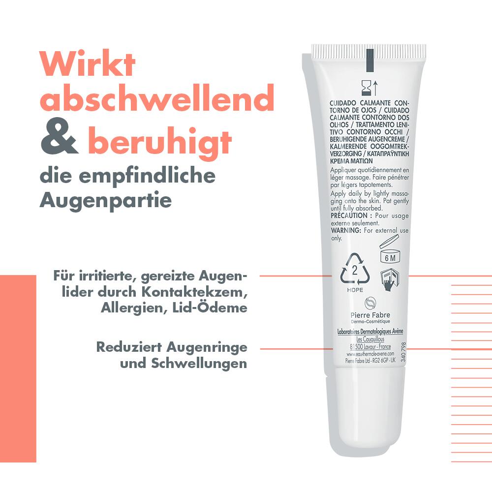 AVENE Beruhigende Augen Creme 15 ml