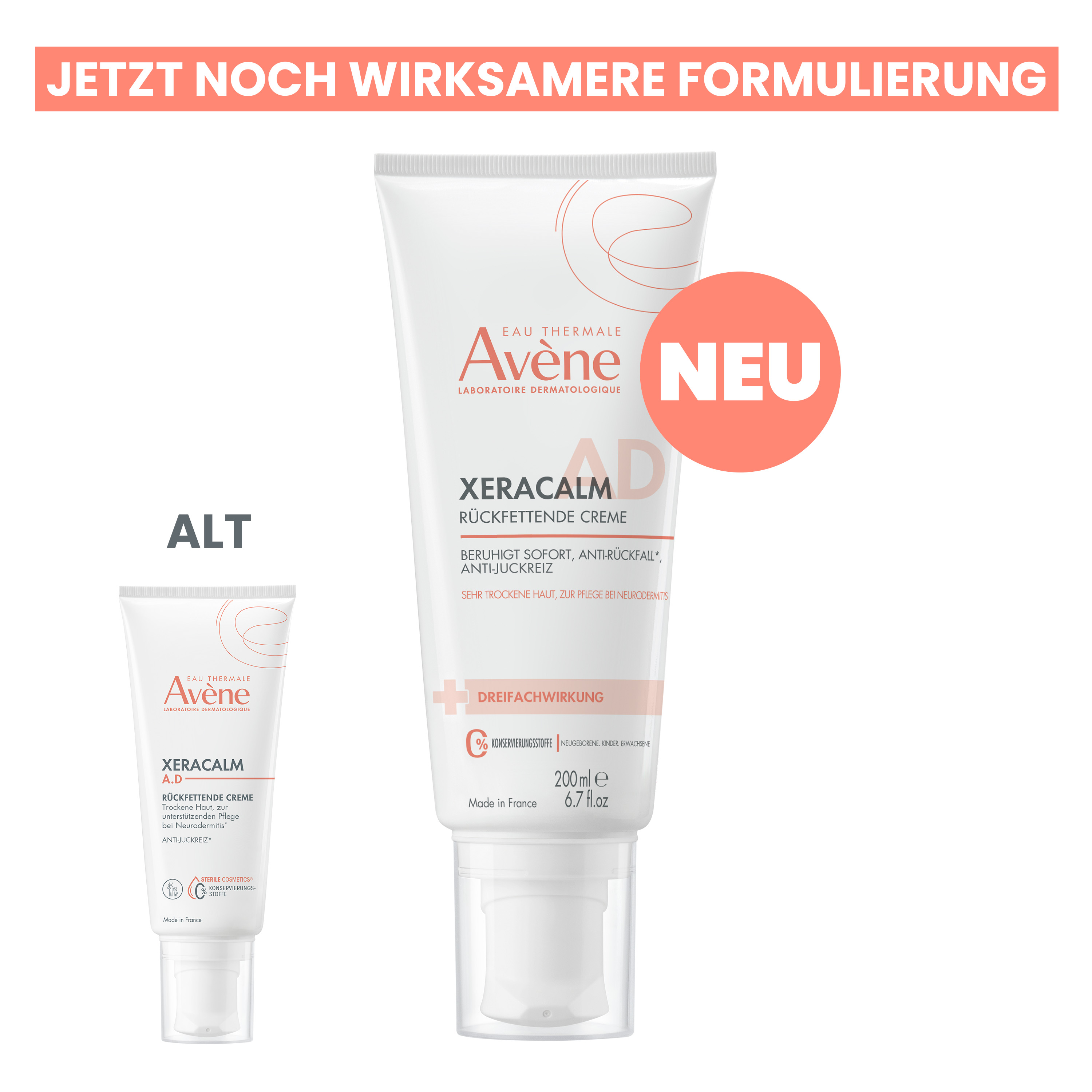 AVENE XeraCalm A.D Creme rückfettend Tb 200 ml