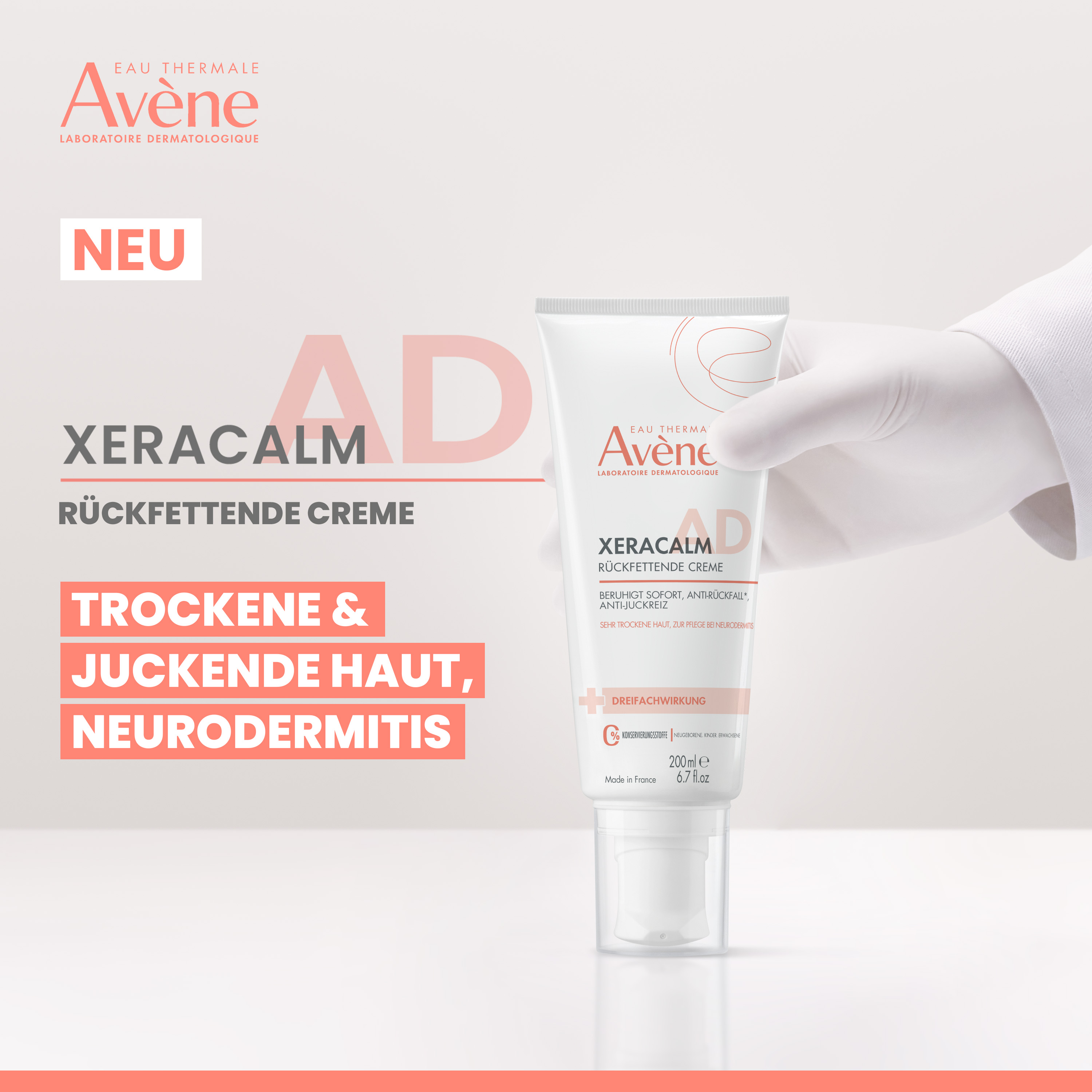 AVENE XeraCalm A.D Creme rückfettend Tb 200 ml