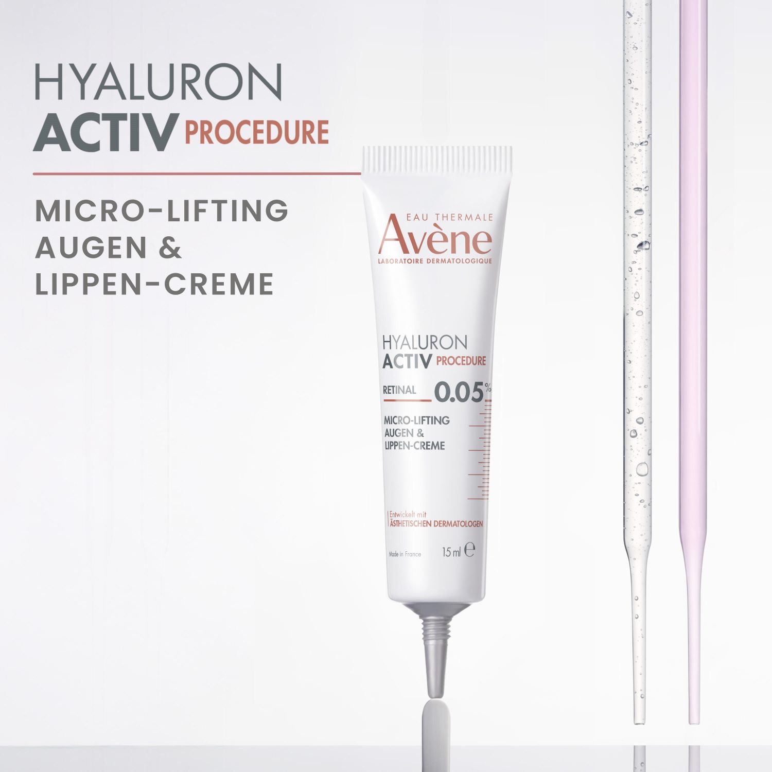 AVENE Hyalu Activ Proced Augen Lippen Tb 15 ml