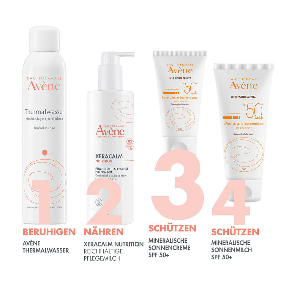 AVENE SUN Mineralische Sonnencreme SPF 50+ 50 ml