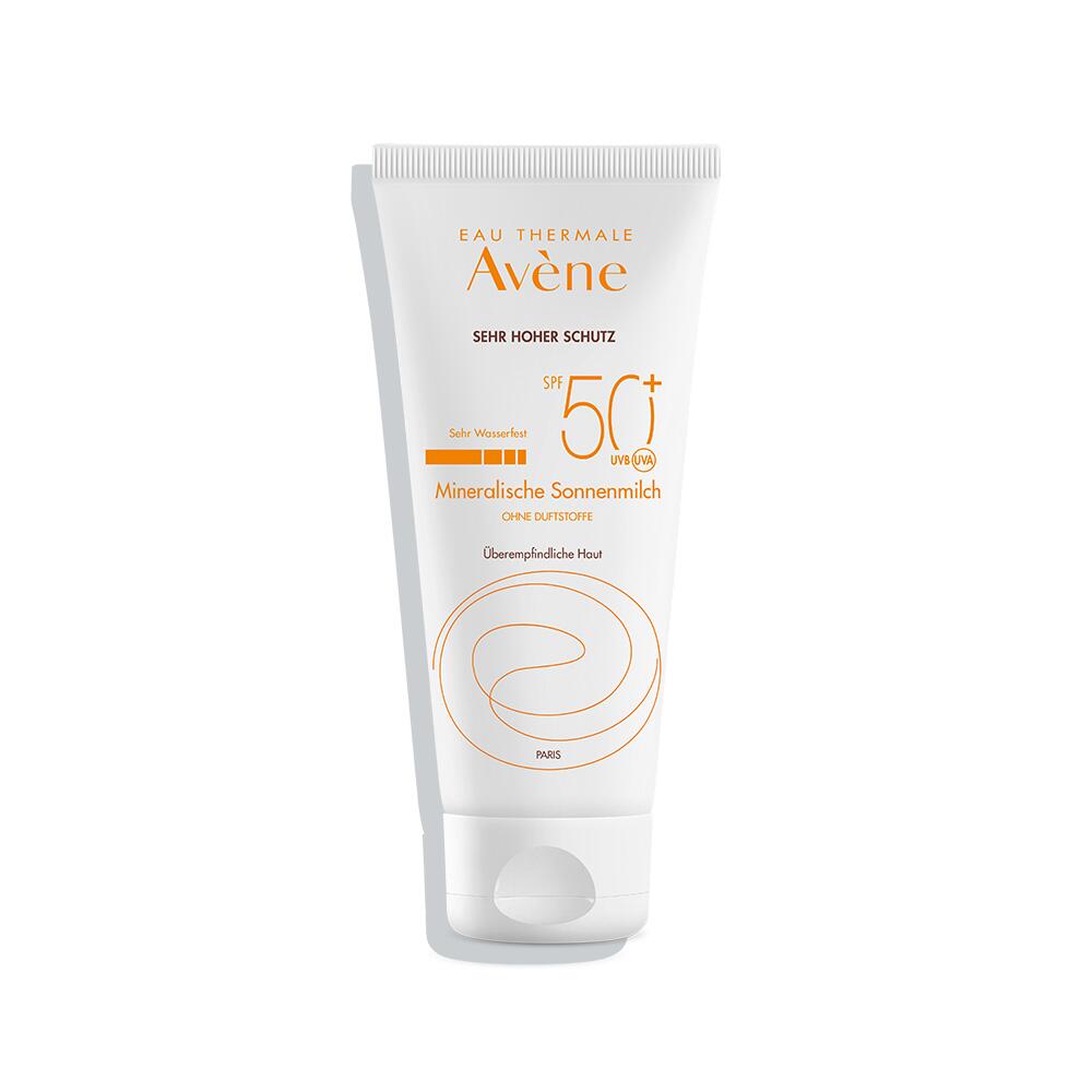 AVENE SUN Mineralische Sonnenmilch SPF 50+ 100 ml