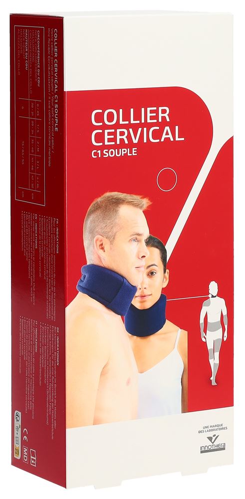 GIBAUD Cervicalstütze C1 8.5cm Gr2 35-40cm weich