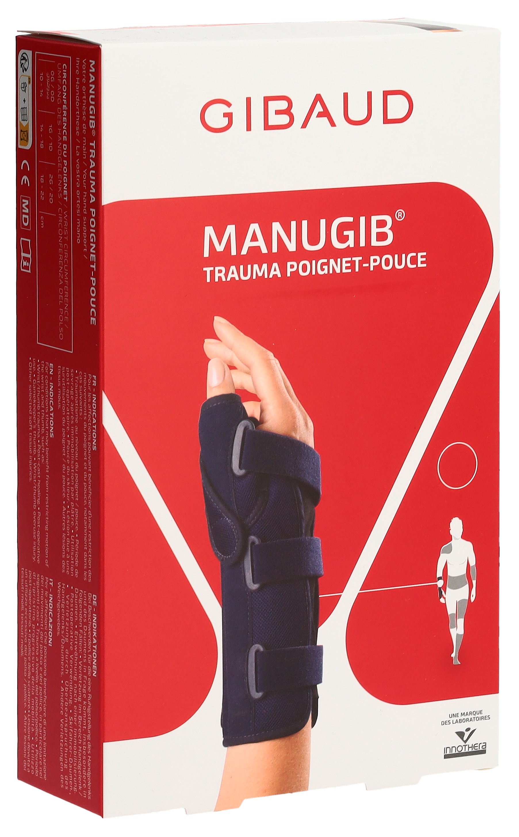 GIBAUD Manugib Trauma Handgel Daum 1L 14-18cm li