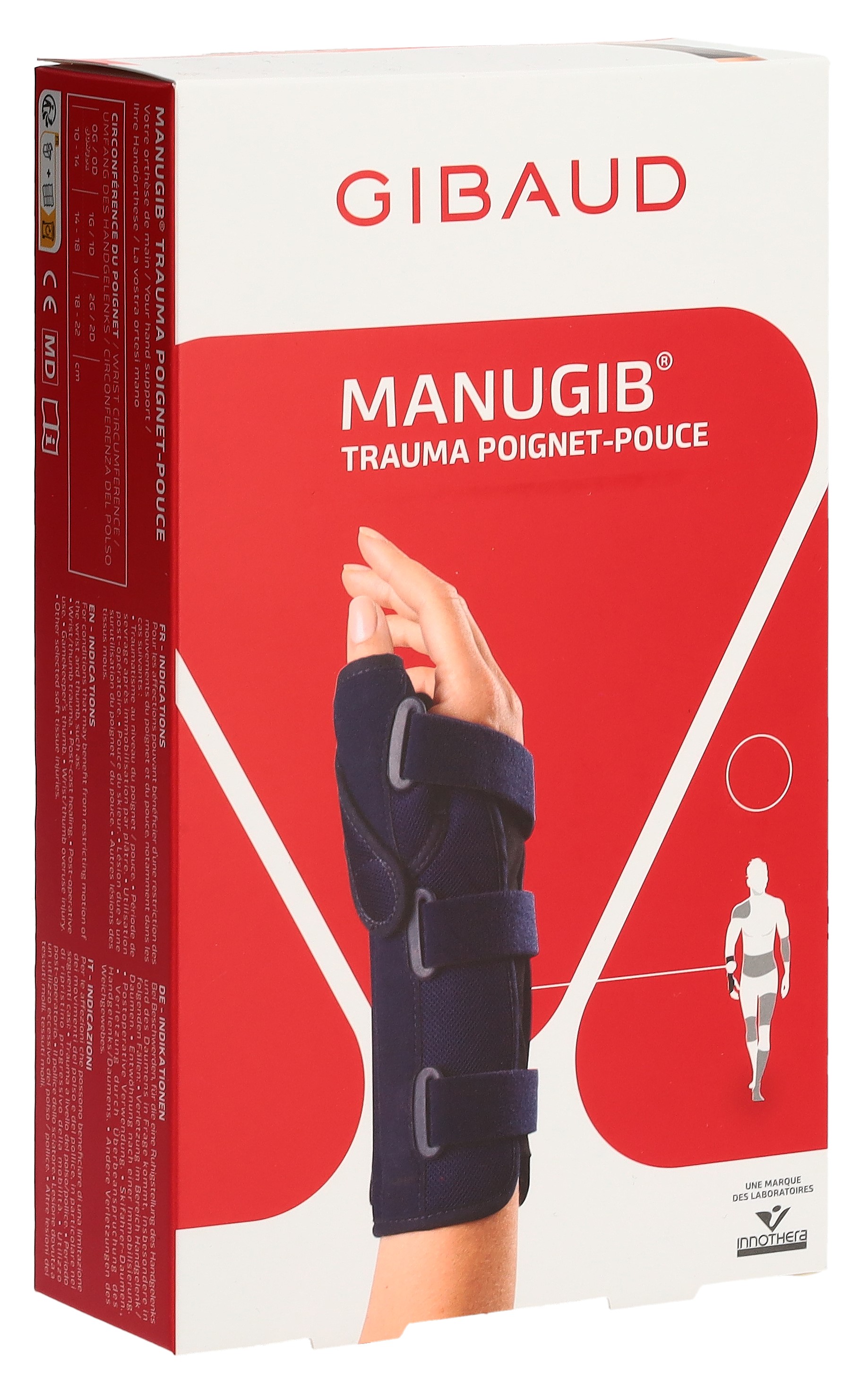 GIBAUD Manugib Trauma Handgel Daum 2R 18-22cm re