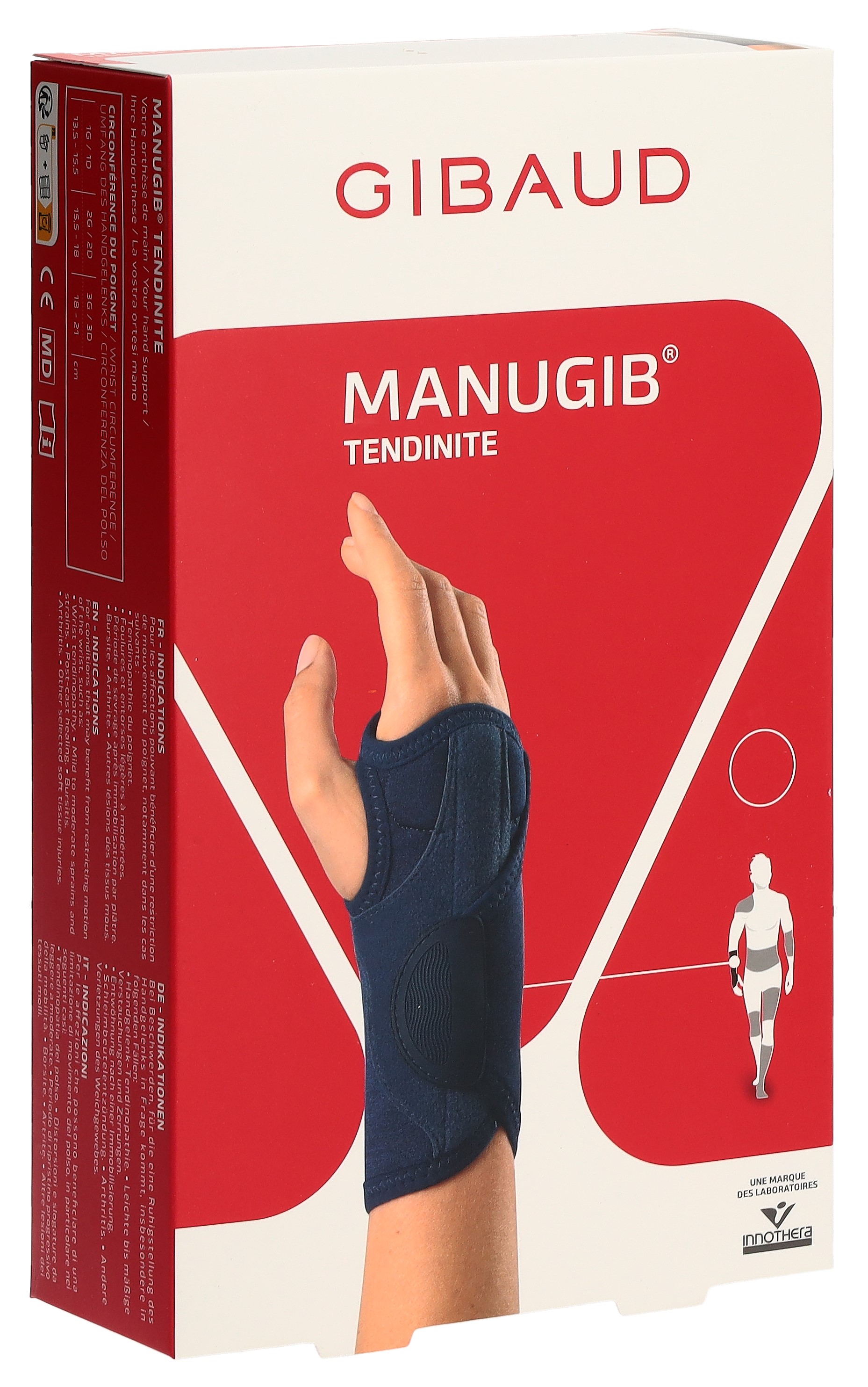 GIBAUD Manugib Hand-Sehnenentzün 1R 13.5-15.5cm re