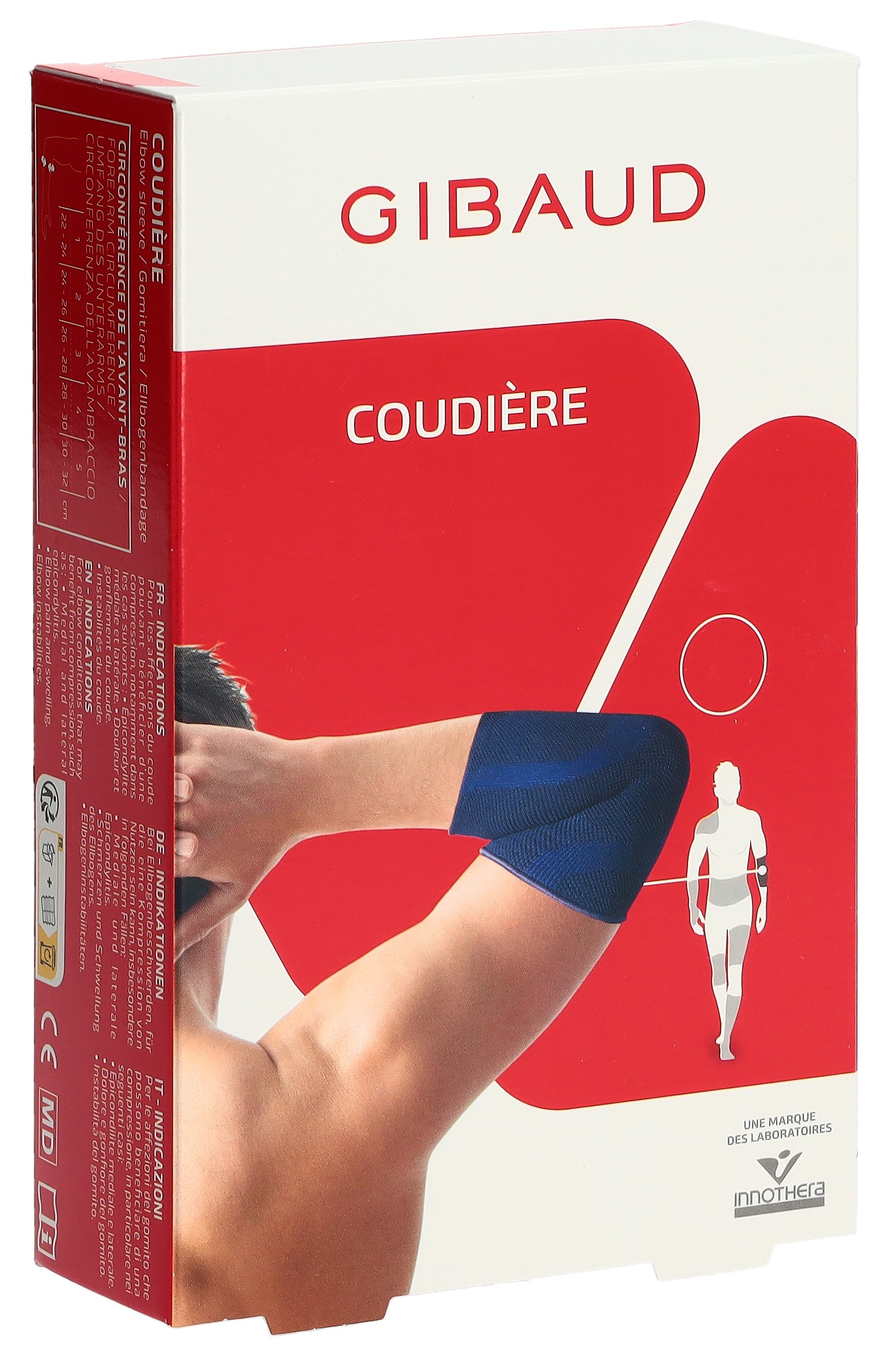 GIBAUD Ellbogenbandage Gr3 26-28cm