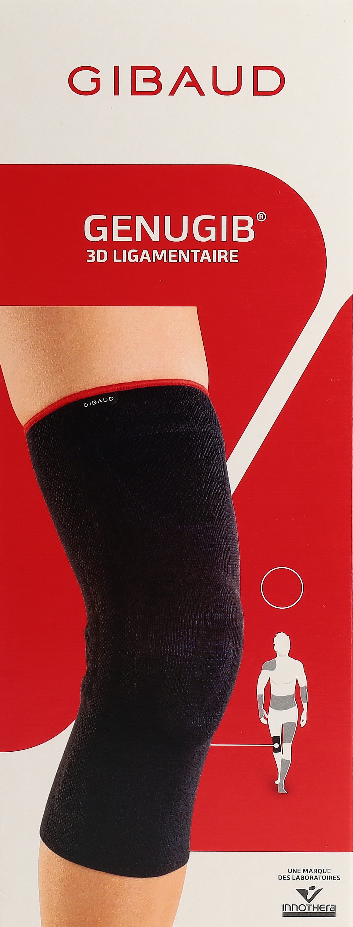 GIBAUD Genugib 3D Bänder-Kniebandage Gr3 38-43cm