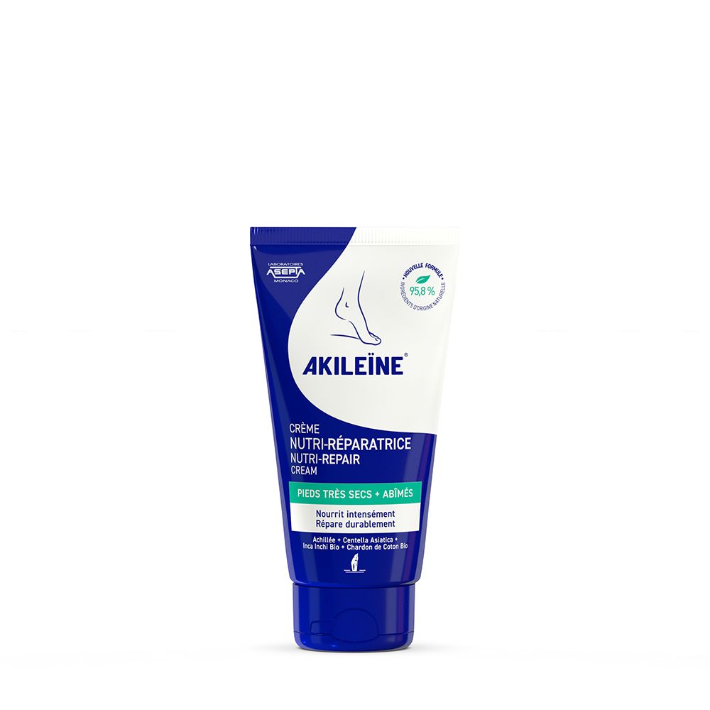 AKILEINE Blau NutriRepair Fusscreme Tb 75 ml