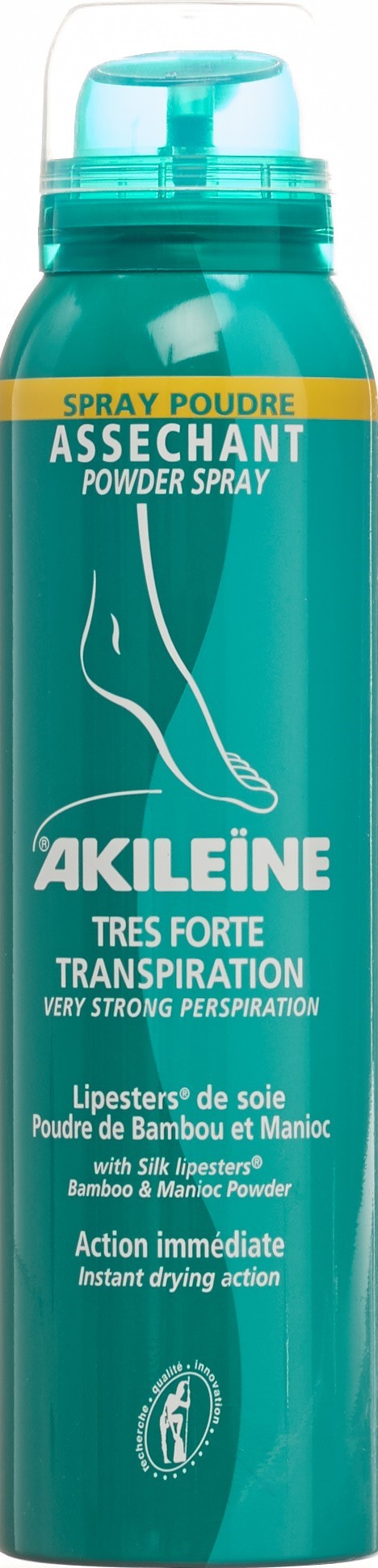 AKILEINE Grün Fusspuder Spray 150 ml