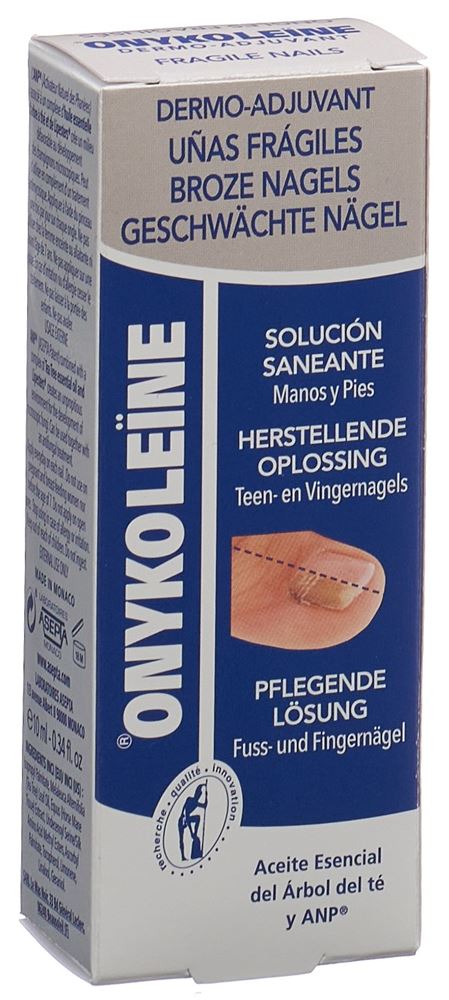 AKILEINE pfleg Lösung besch Fuss-Fingernägel 10 ml