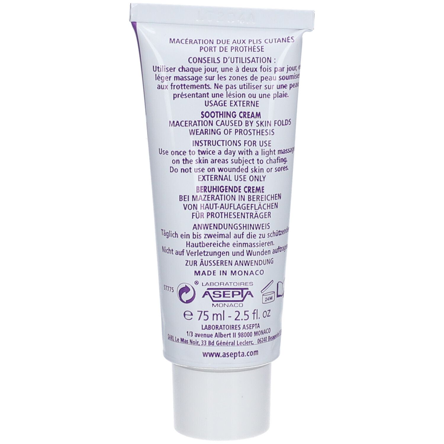 AKILEINE Dermo Akilortho Creme f Prothese Tb 75 ml