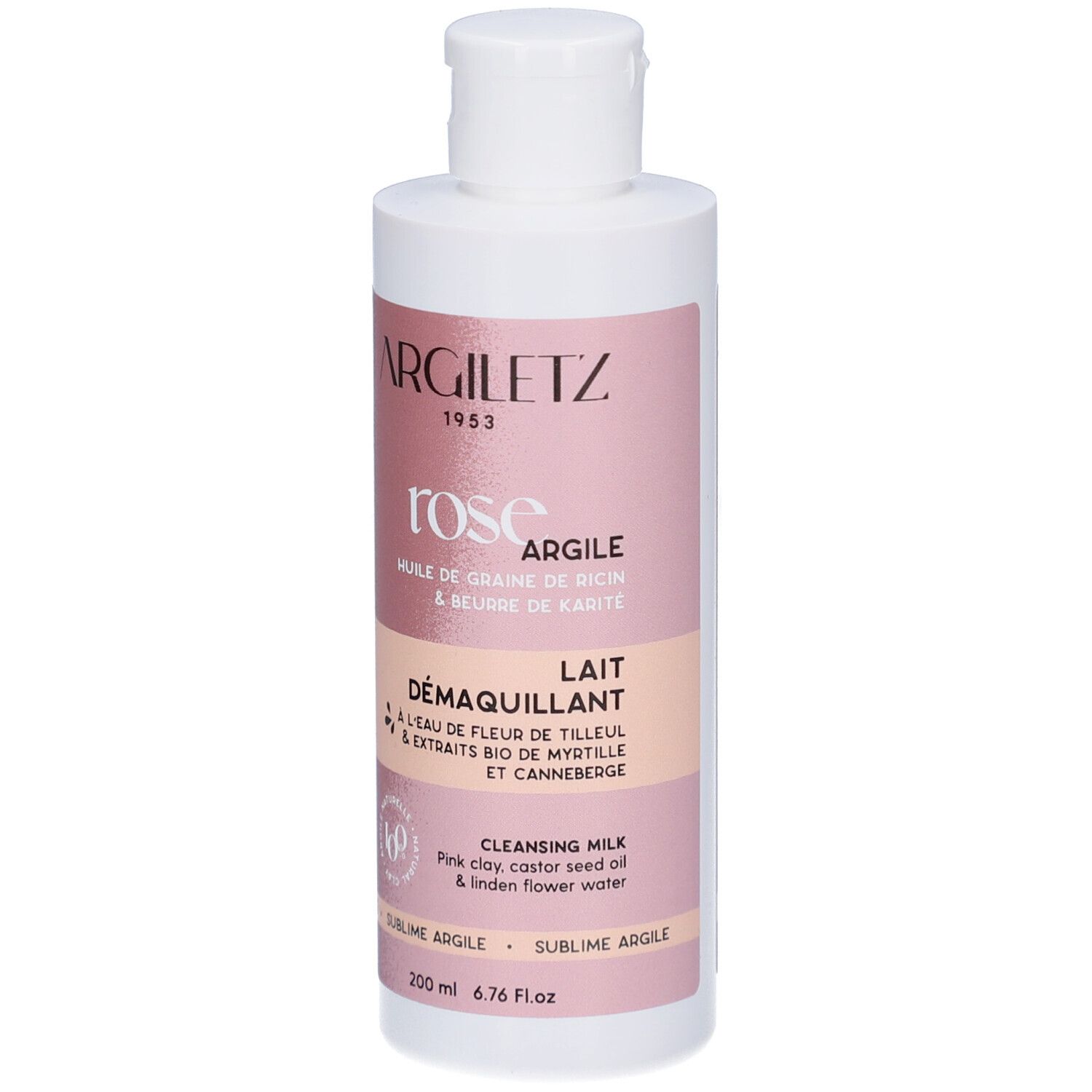 ARGILETZ Heilerde rosa Reinigungsmilch Fl 250 ml