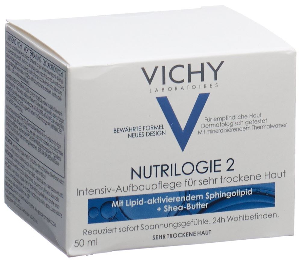 VICHY Nutrilogie 2 Crème sehr trockene Haut 50 ml