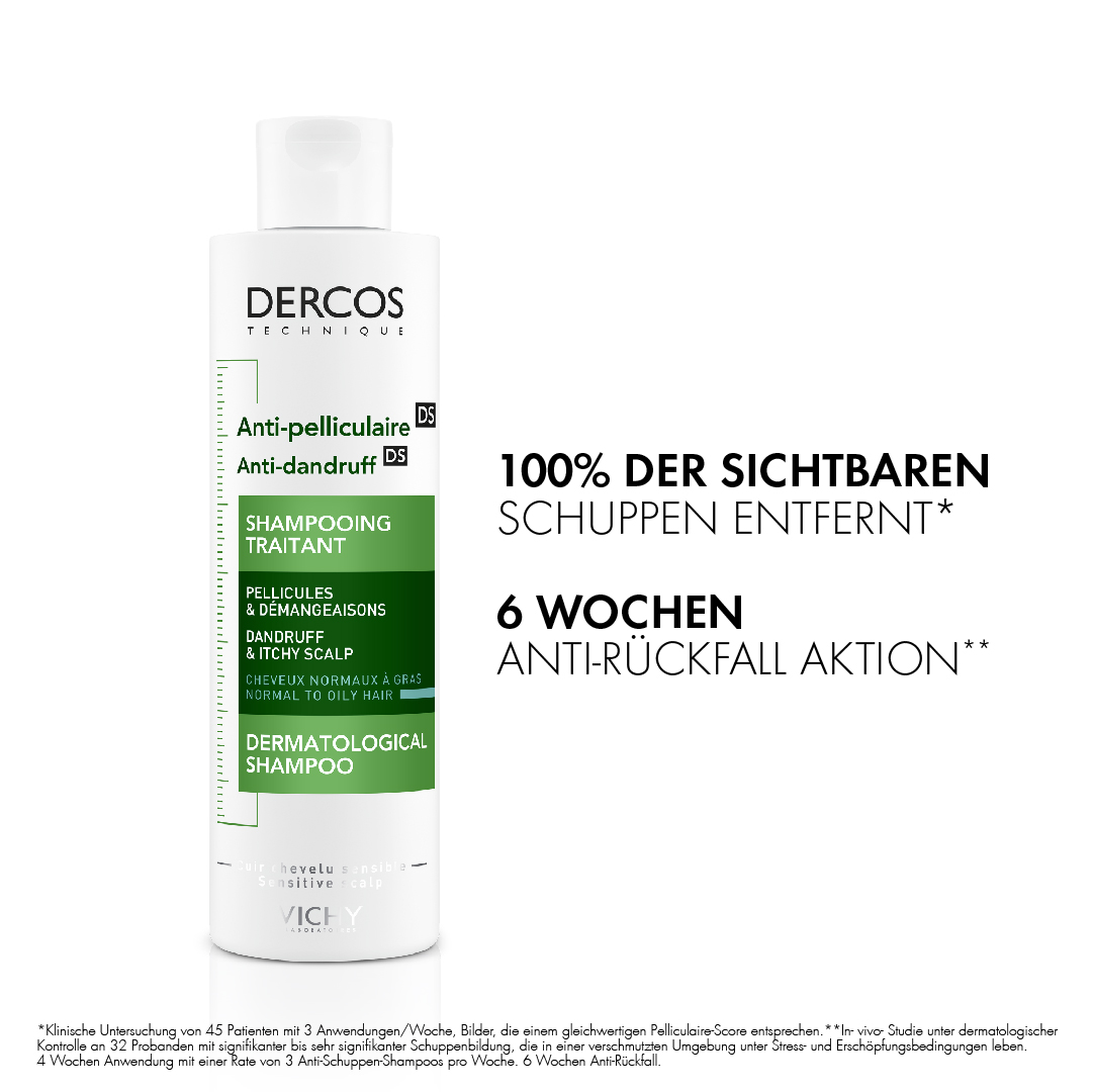 VICHY Dercos Anti Schuppen Shamp fett DE/IT 200 ml