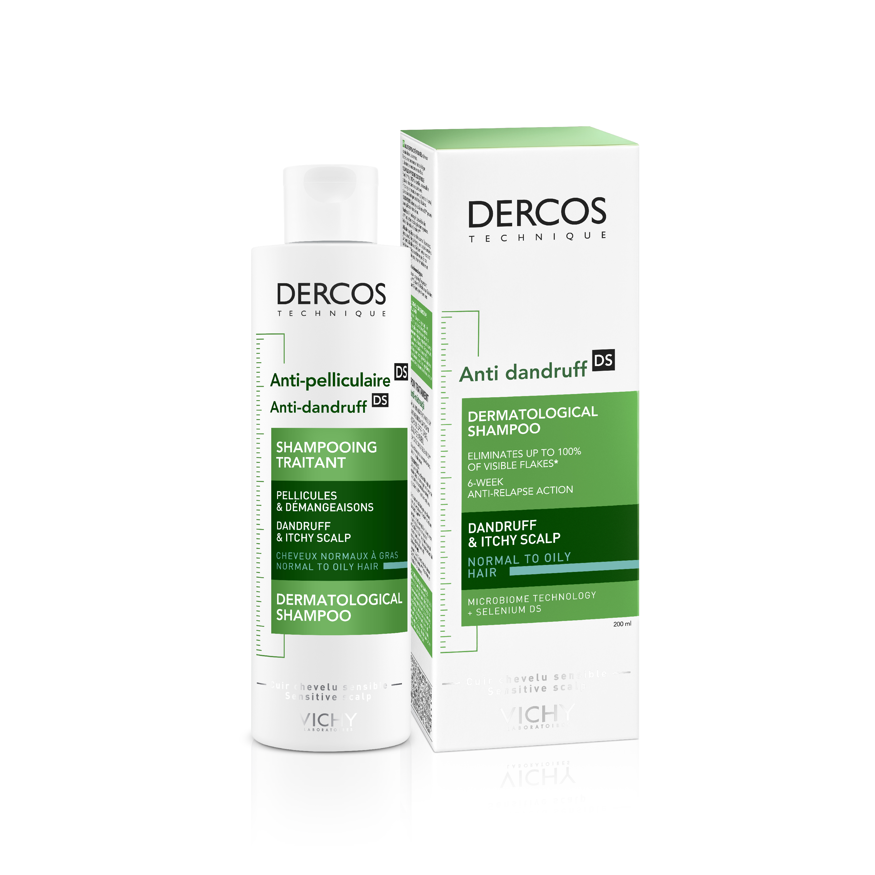 VICHY Dercos Anti Schuppen Shamp fett DE/IT 200 ml